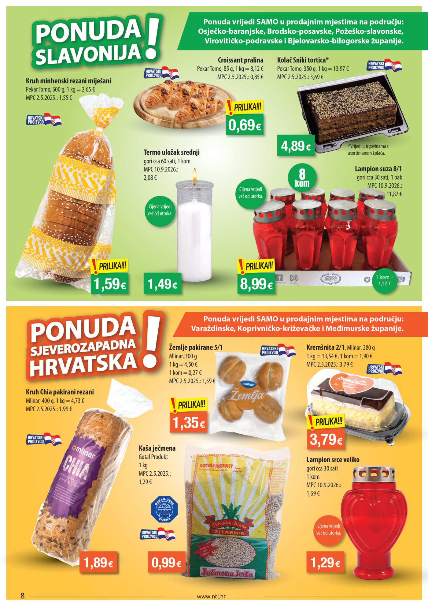 NTL katalog Akcija 07.10. - 13.10.2026. Istok, Sjever