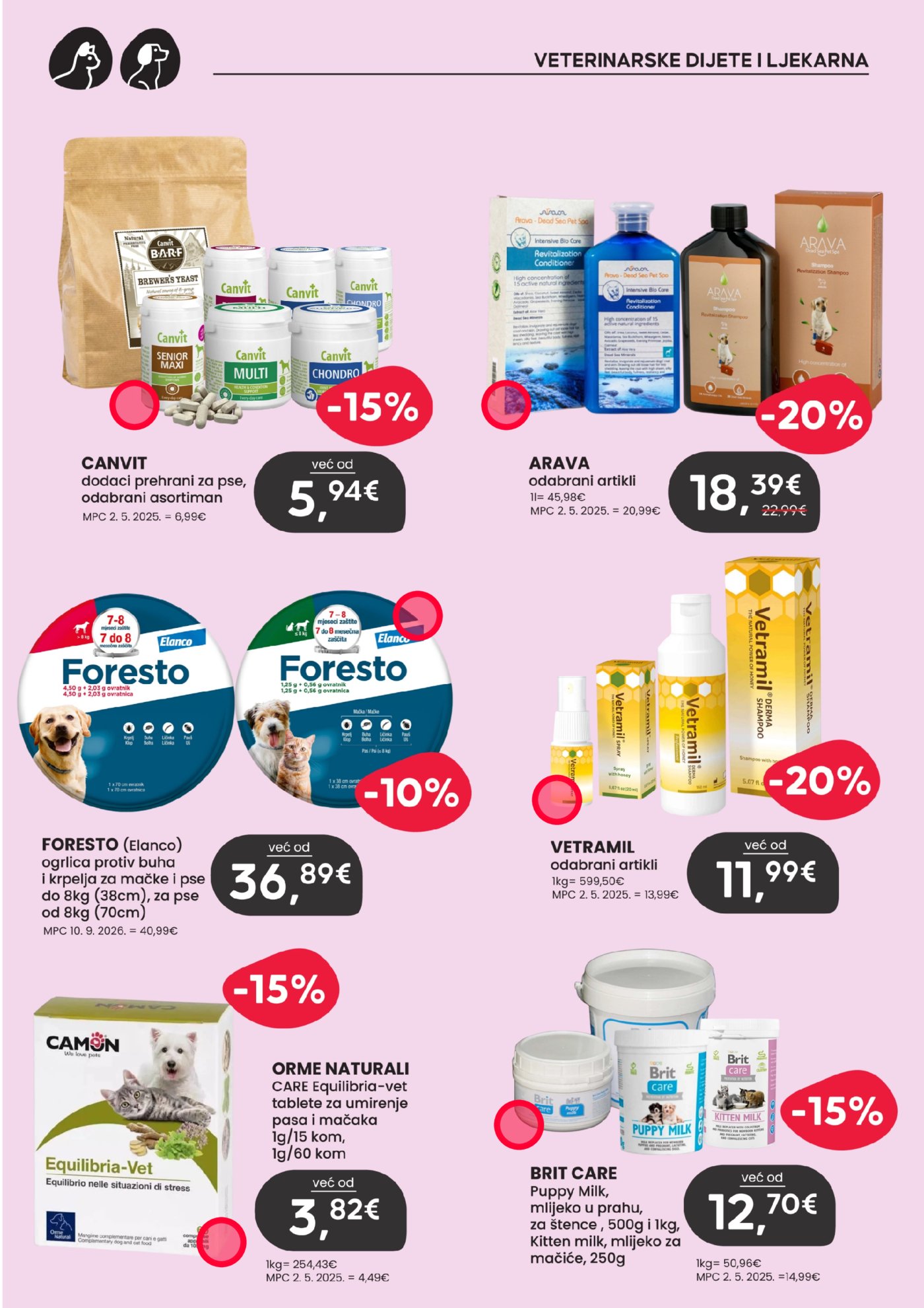 Pet centar katalog Akcija 01.10. - 01.11.2026.