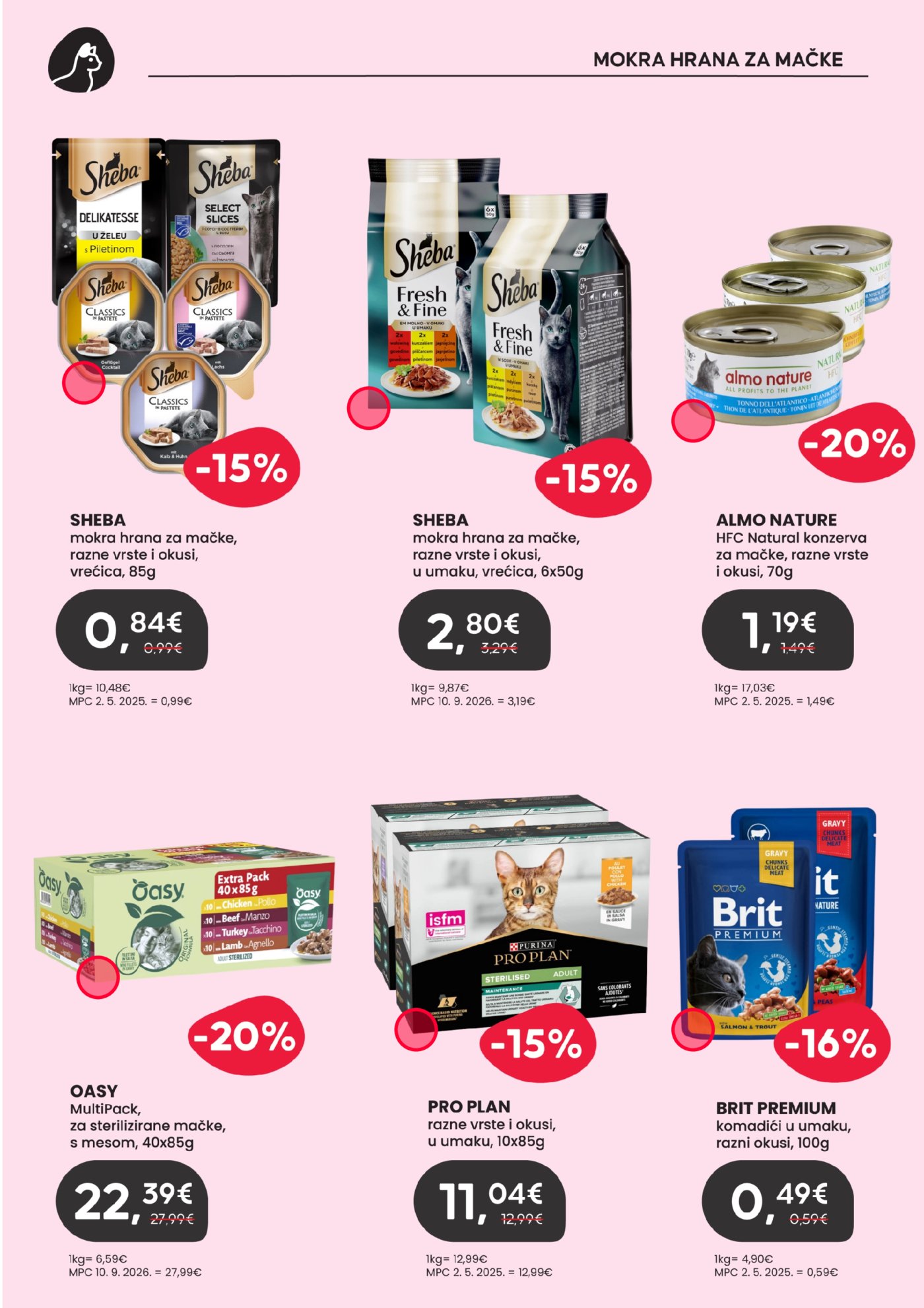 Pet centar katalog Akcija 01.10. - 01.11.2026.