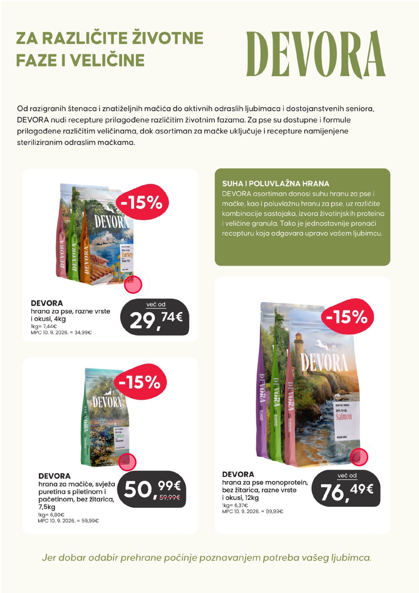 Pet centar katalog Akcija 01.10. - 01.11.2026.