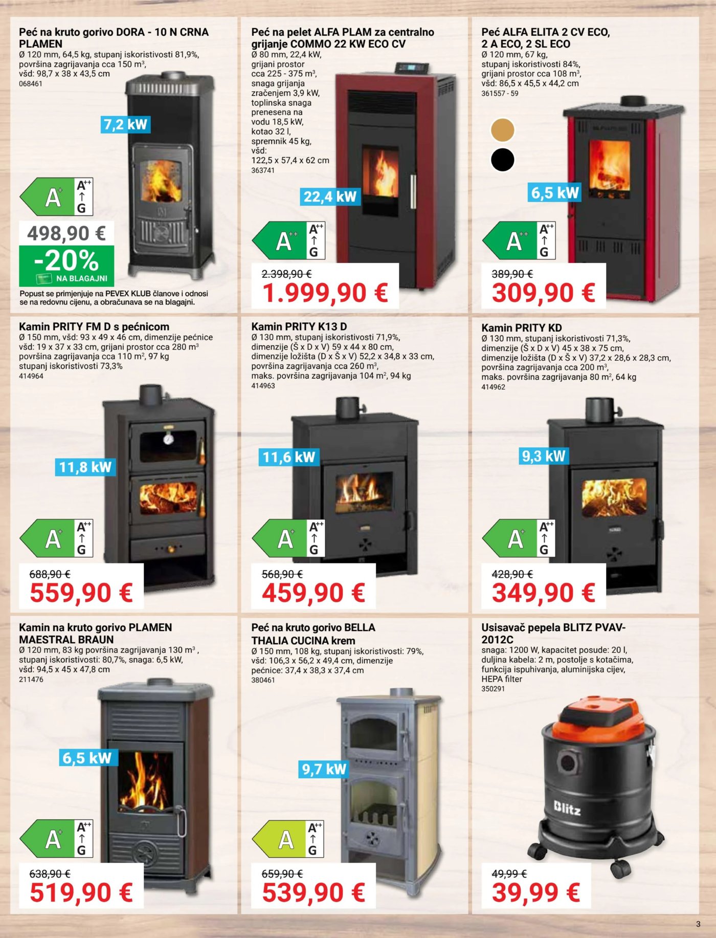 Pevex katalog Akcija 24.09. - 28.10.2026.