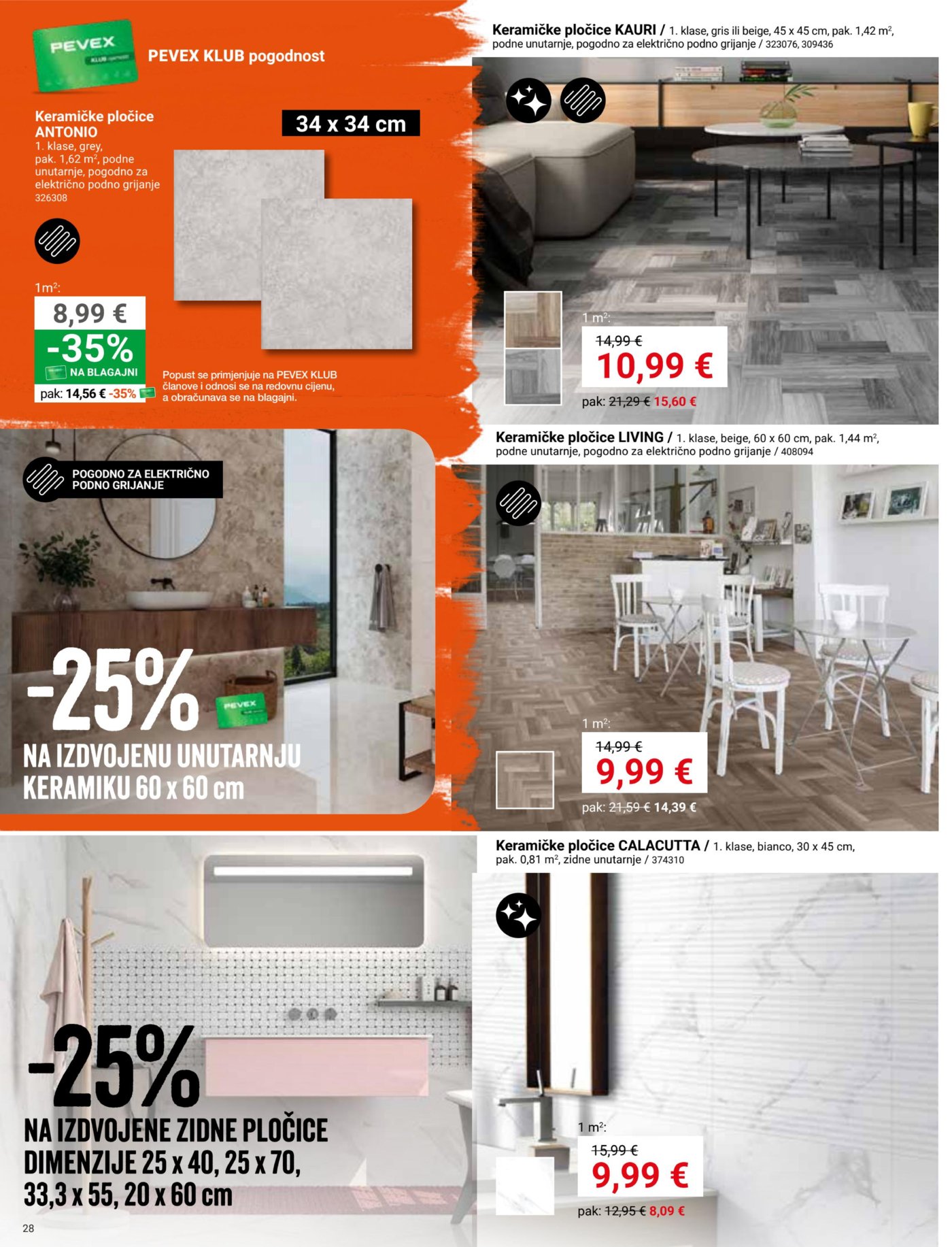 Pevex katalog Akcija 24.09. - 28.10.2026.