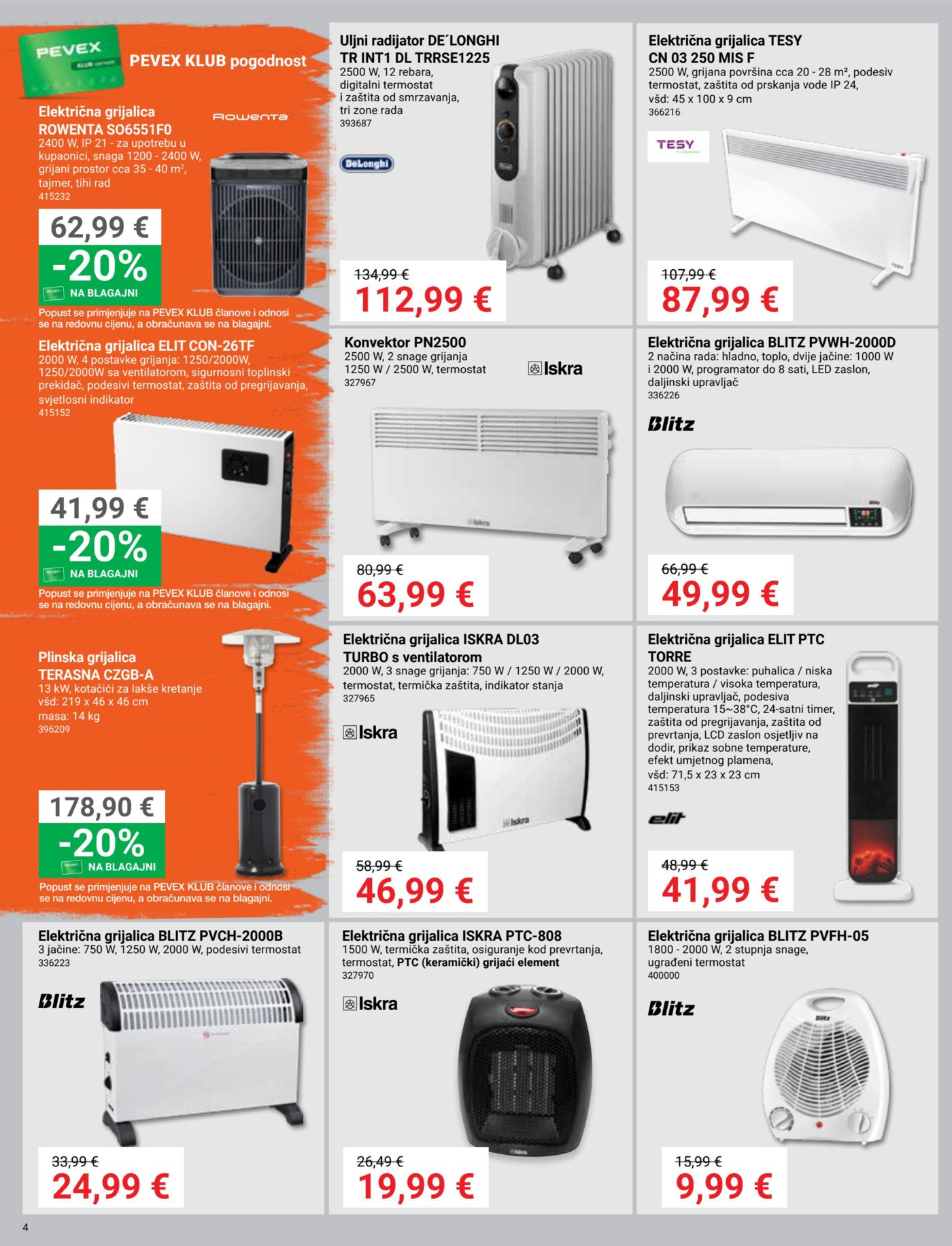 Pevex katalog Akcija 24.09. - 28.10.2026.