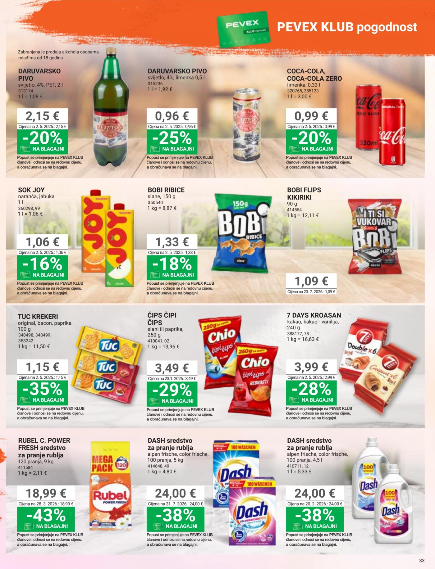 Pevex katalog Akcija 24.09. - 28.10.2026.