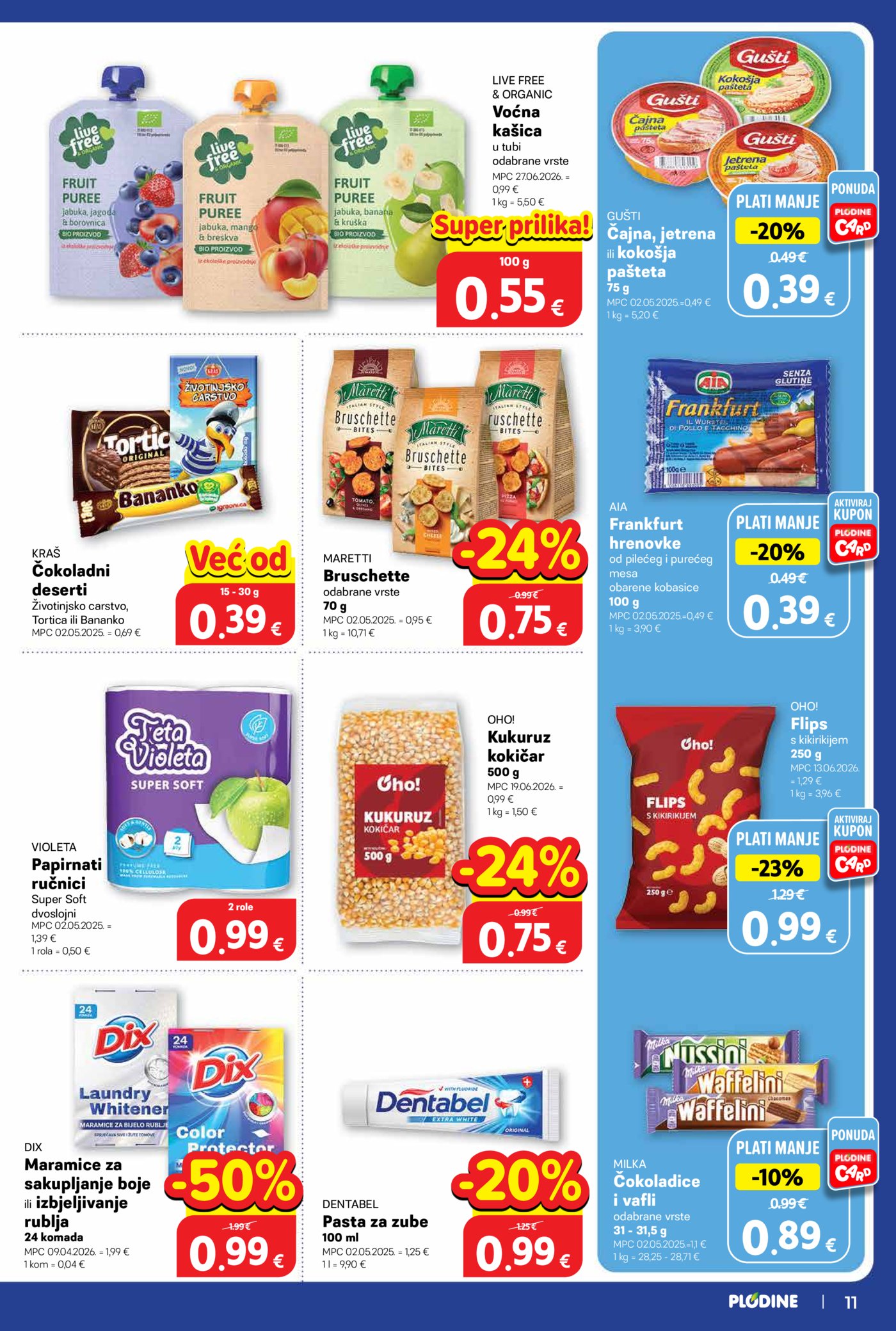 Plodine katalog Akcija 07.10. - 13.10.2026.