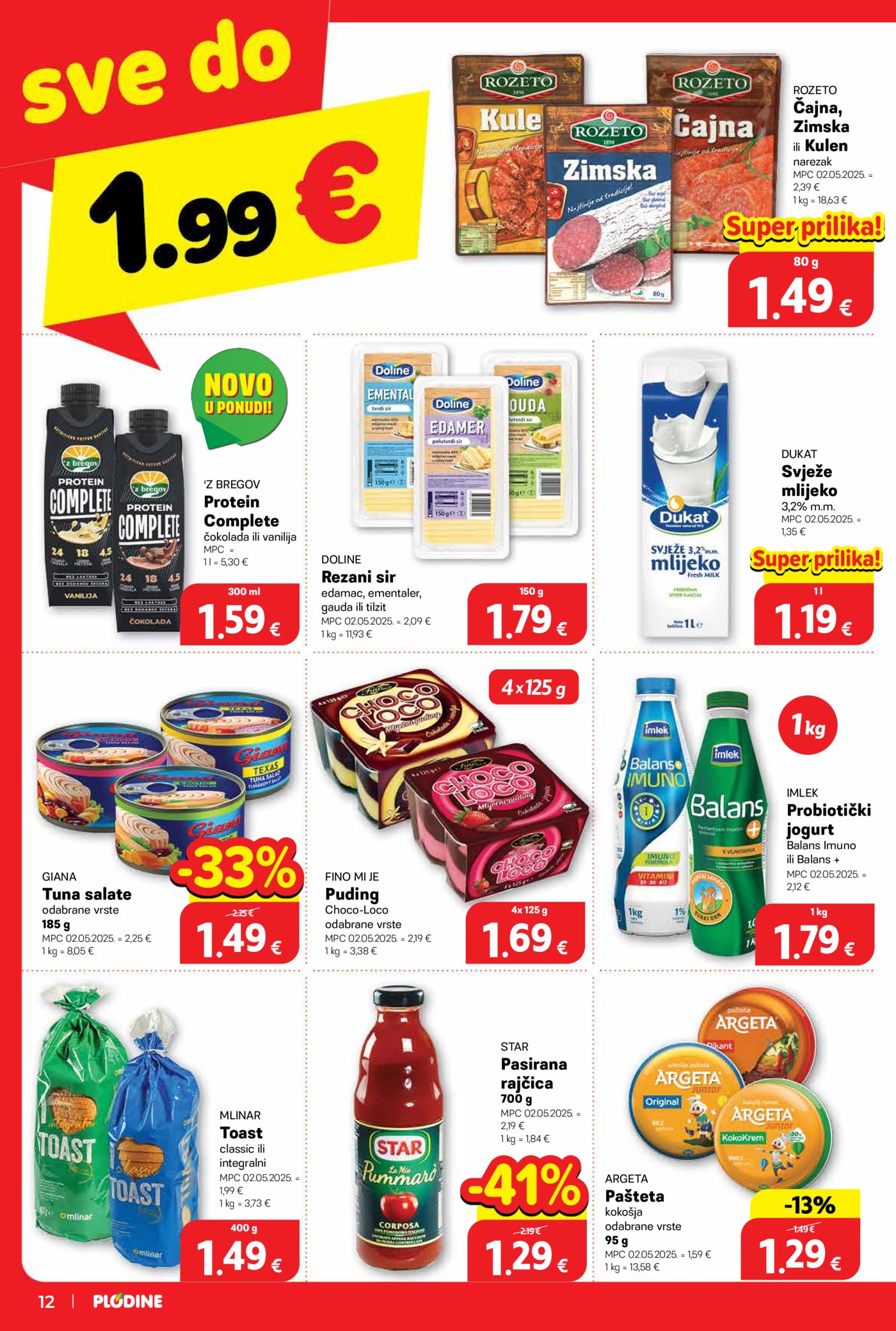 Plodine katalog Akcija 07.10. - 13.10.2026.