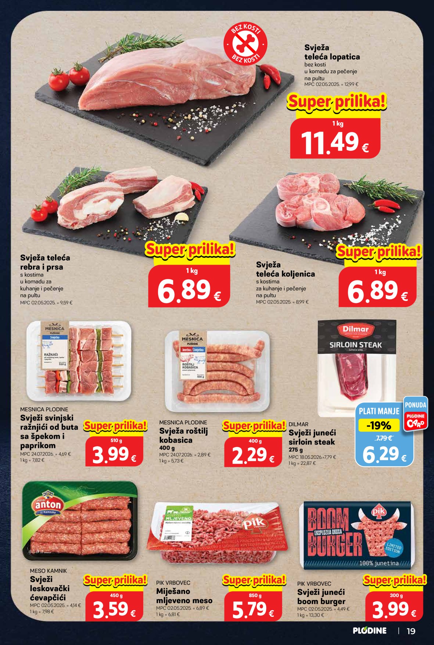 Plodine katalog Akcija 07.10. - 13.10.2026.