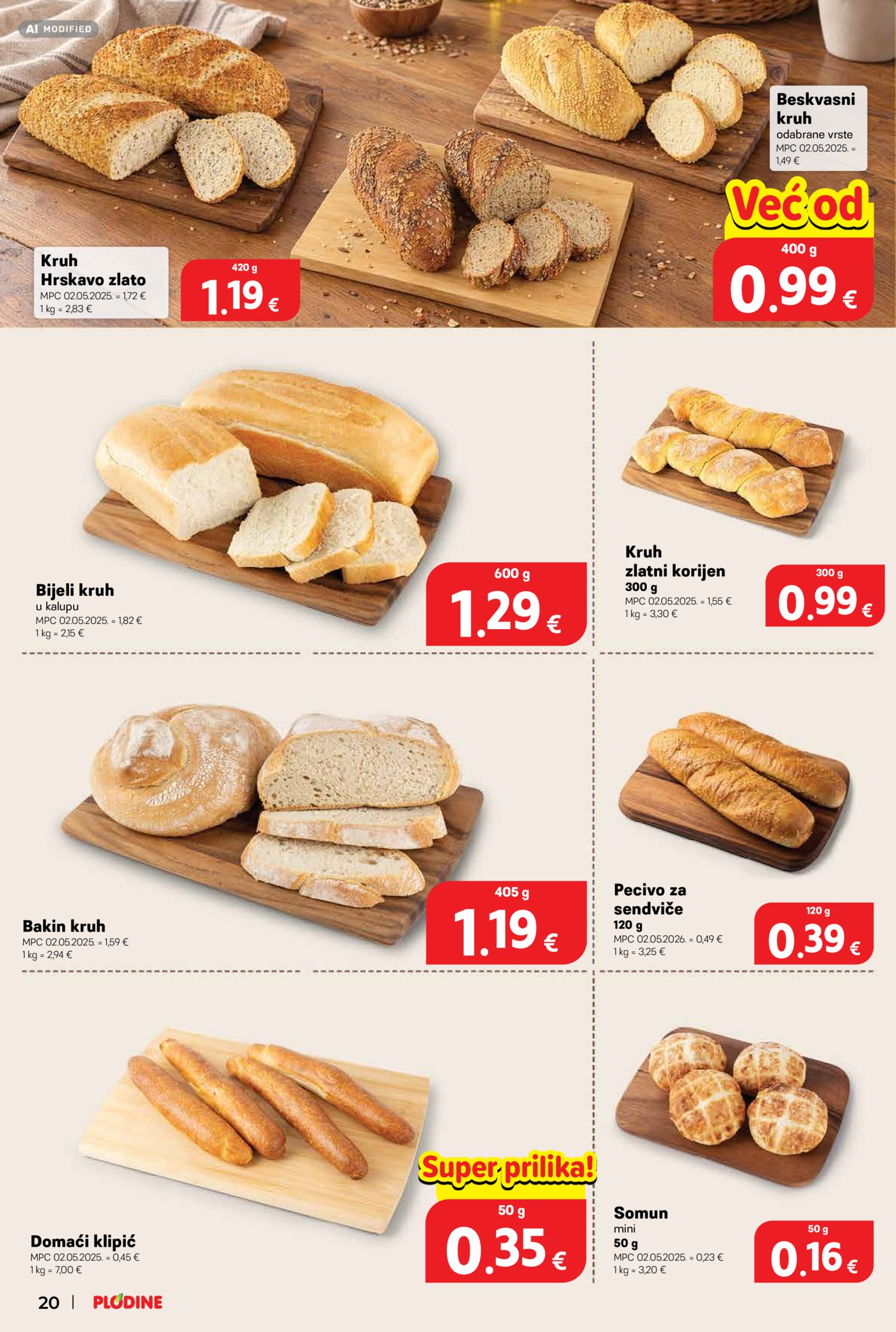 Plodine katalog Akcija 07.10. - 13.10.2026.