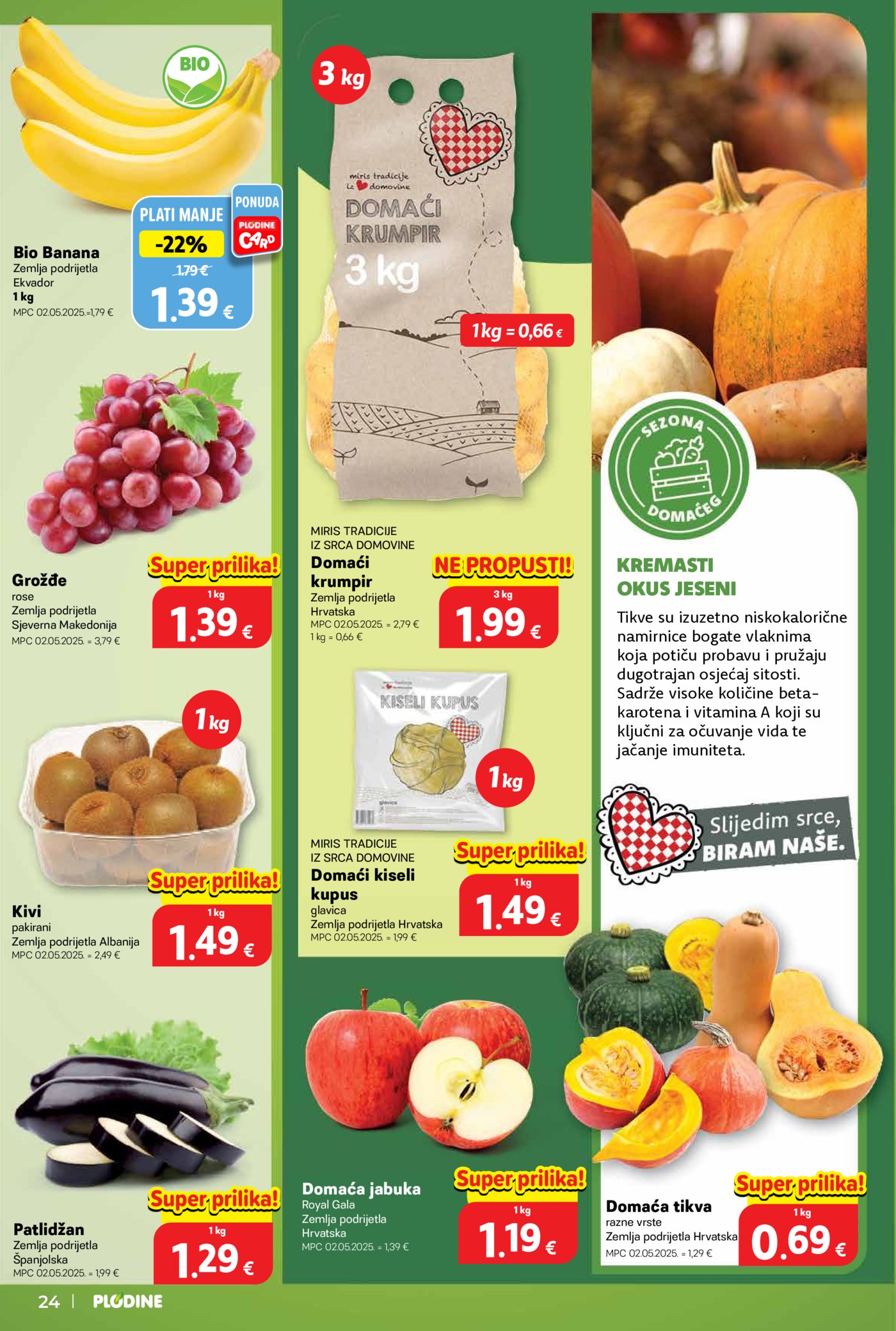 Plodine katalog Akcija 07.10. - 13.10.2026.