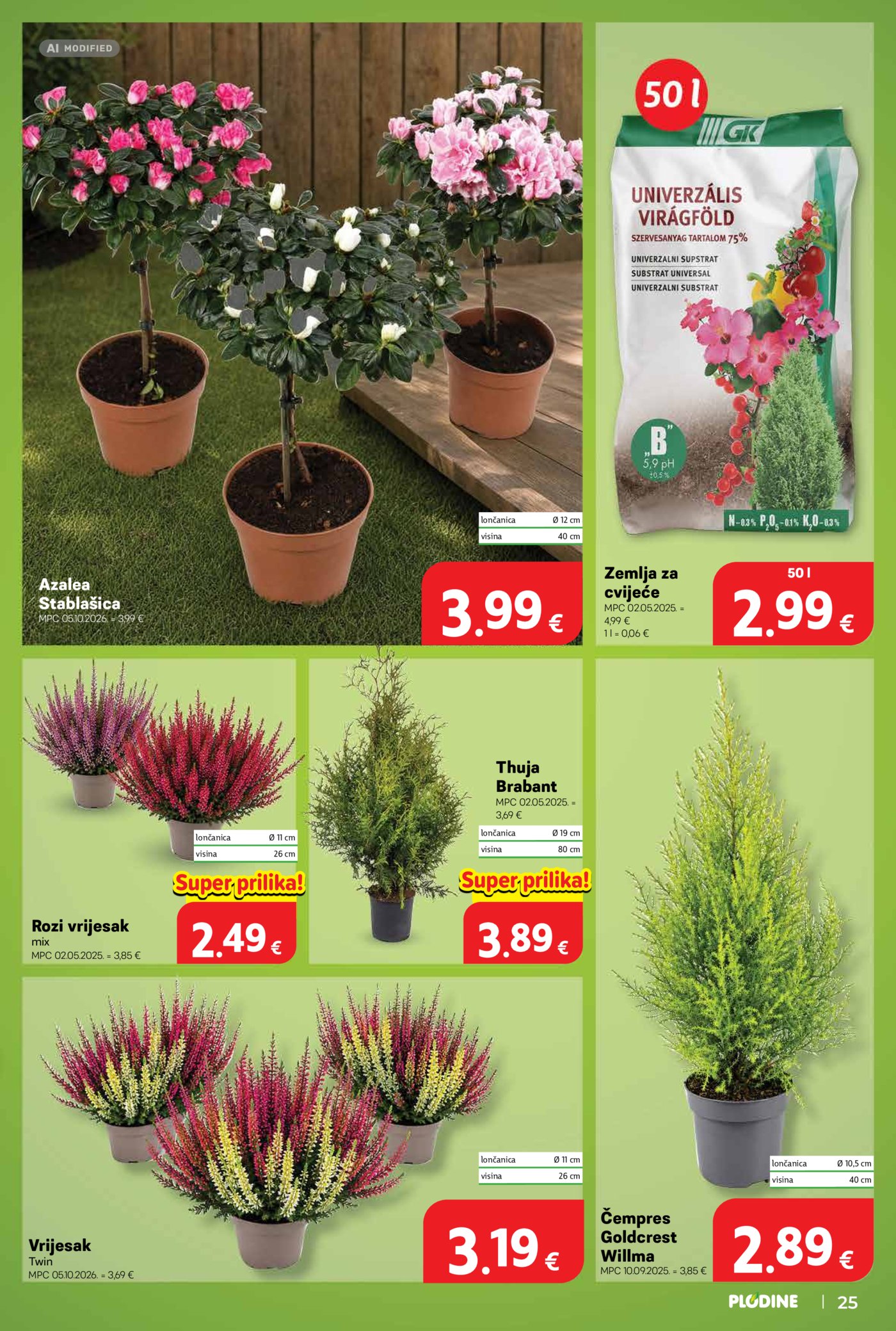 Plodine katalog Akcija 07.10. - 13.10.2026.