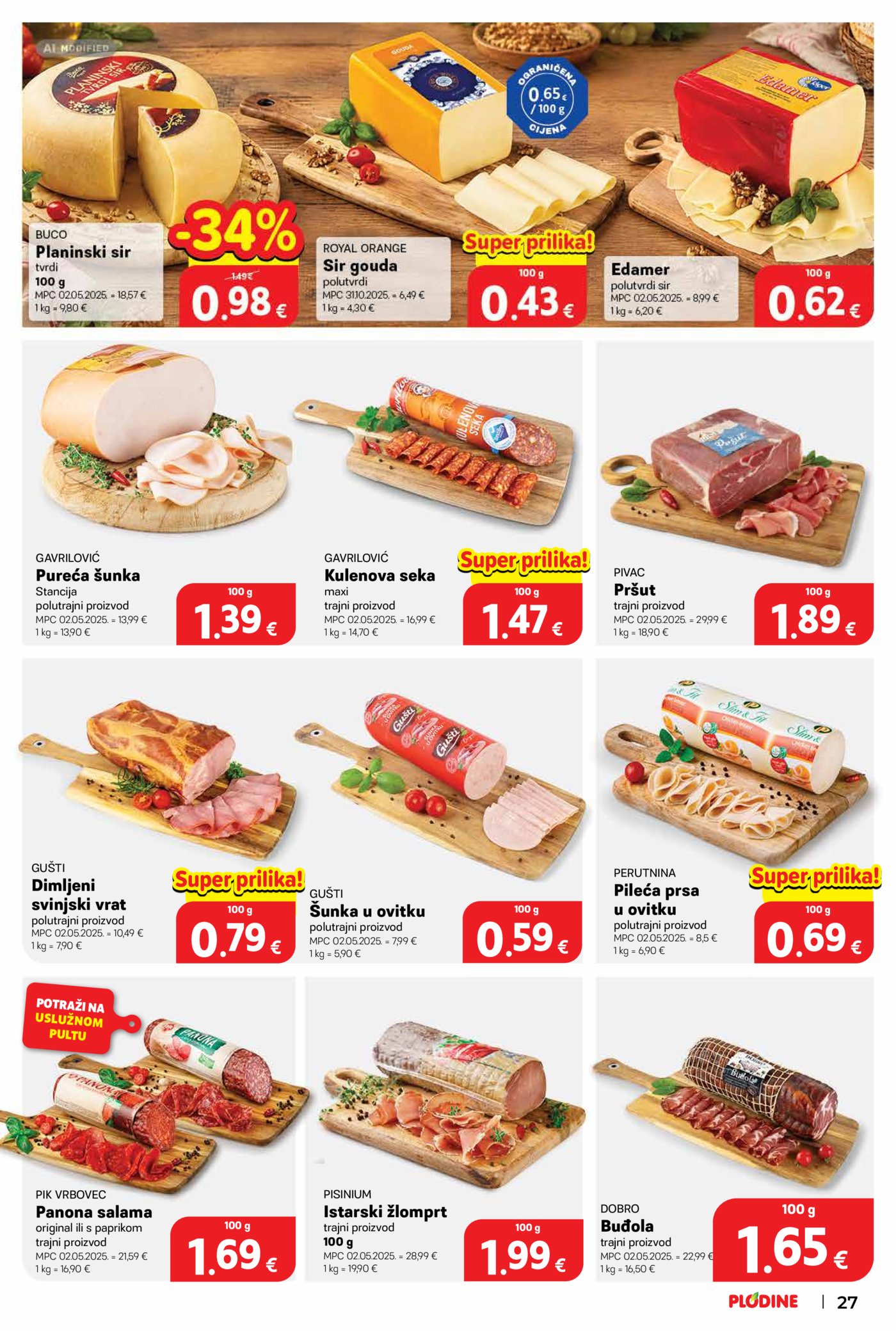 Plodine katalog Akcija 07.10. - 13.10.2026.
