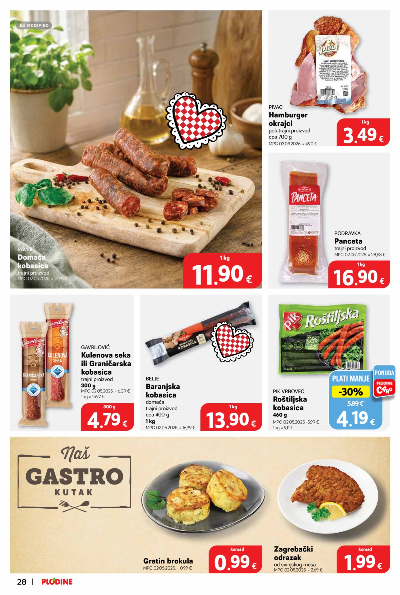Plodine katalog Akcija 07.10. - 13.10.2026.