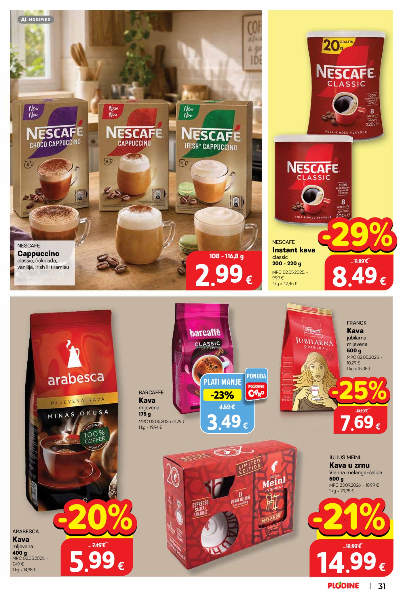 Plodine katalog Akcija 07.10. - 13.10.2026.