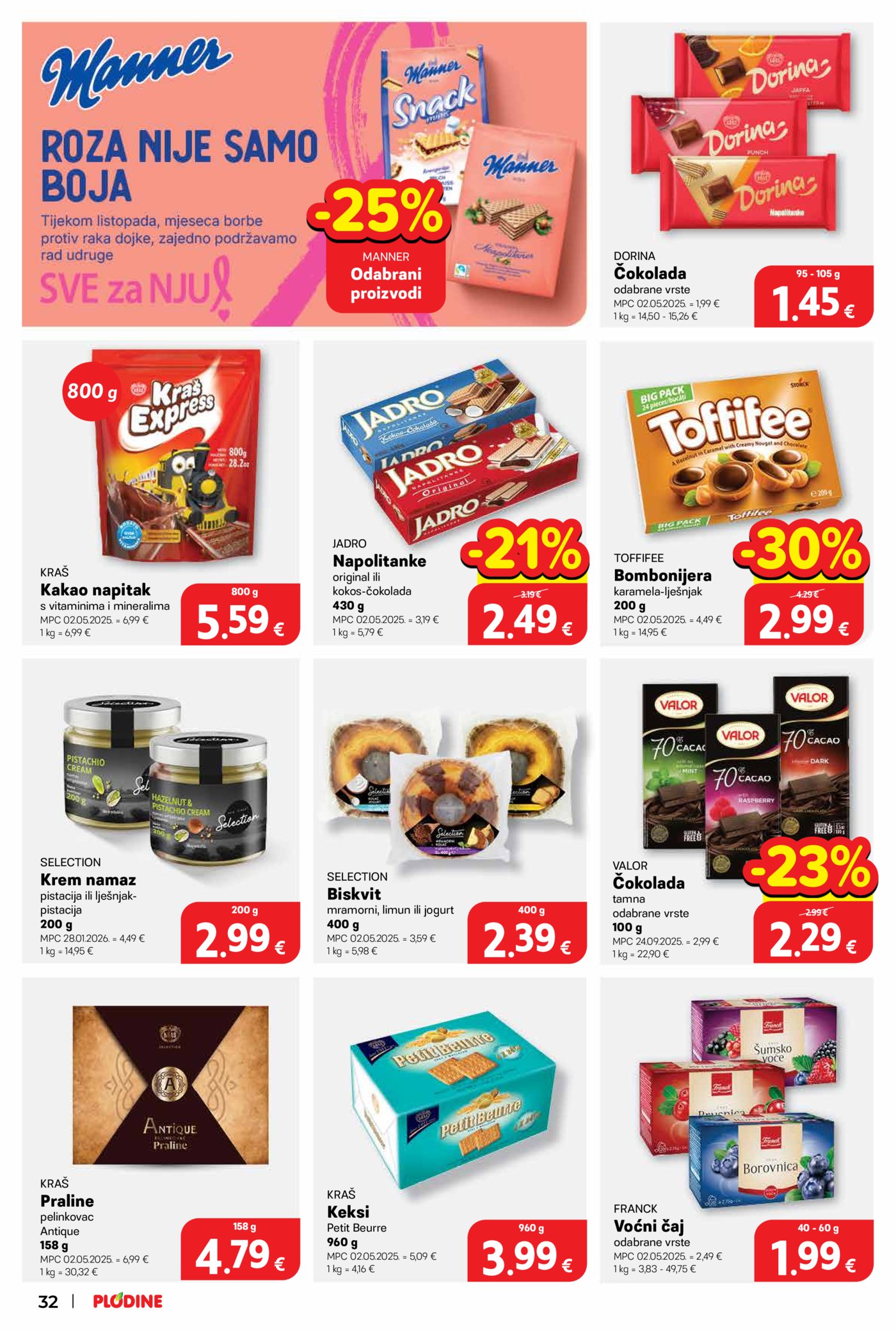 Plodine katalog Akcija 07.10. - 13.10.2026.