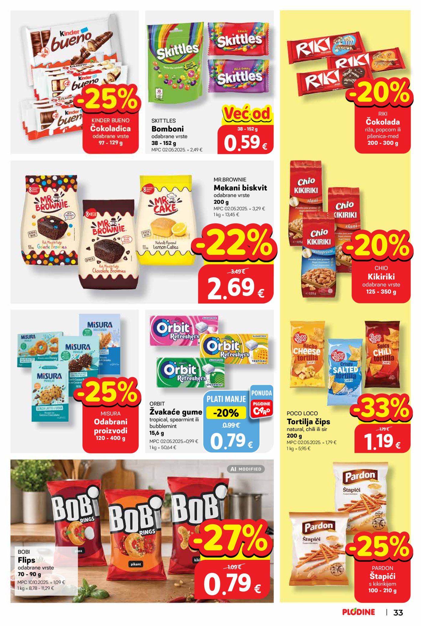 Plodine katalog Akcija 07.10. - 13.10.2026.