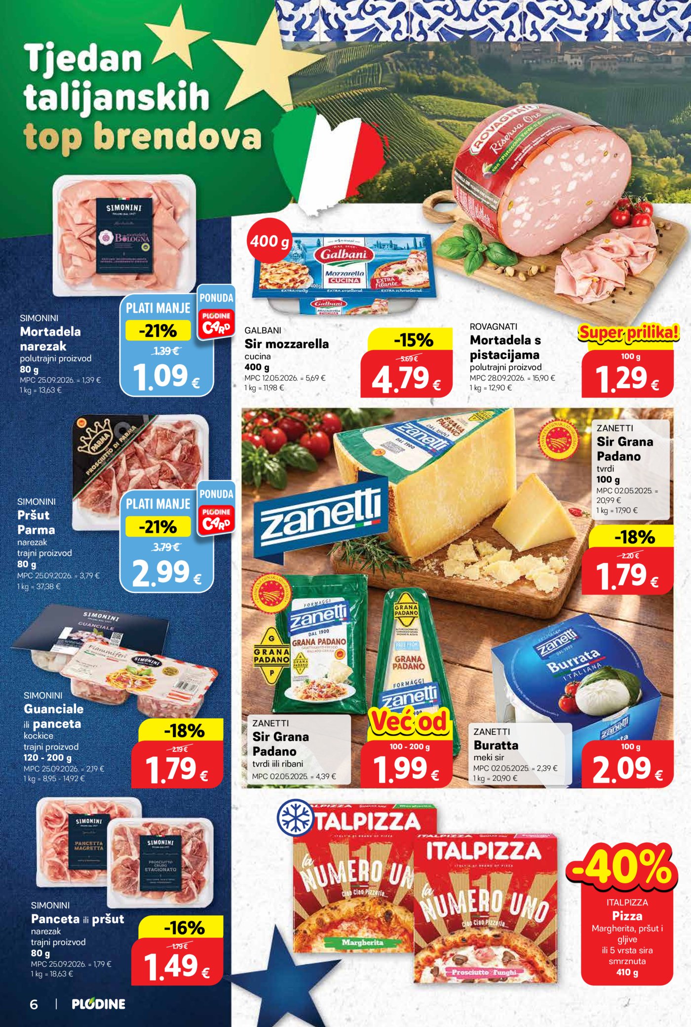 Plodine katalog Akcija 07.10. - 13.10.2026.