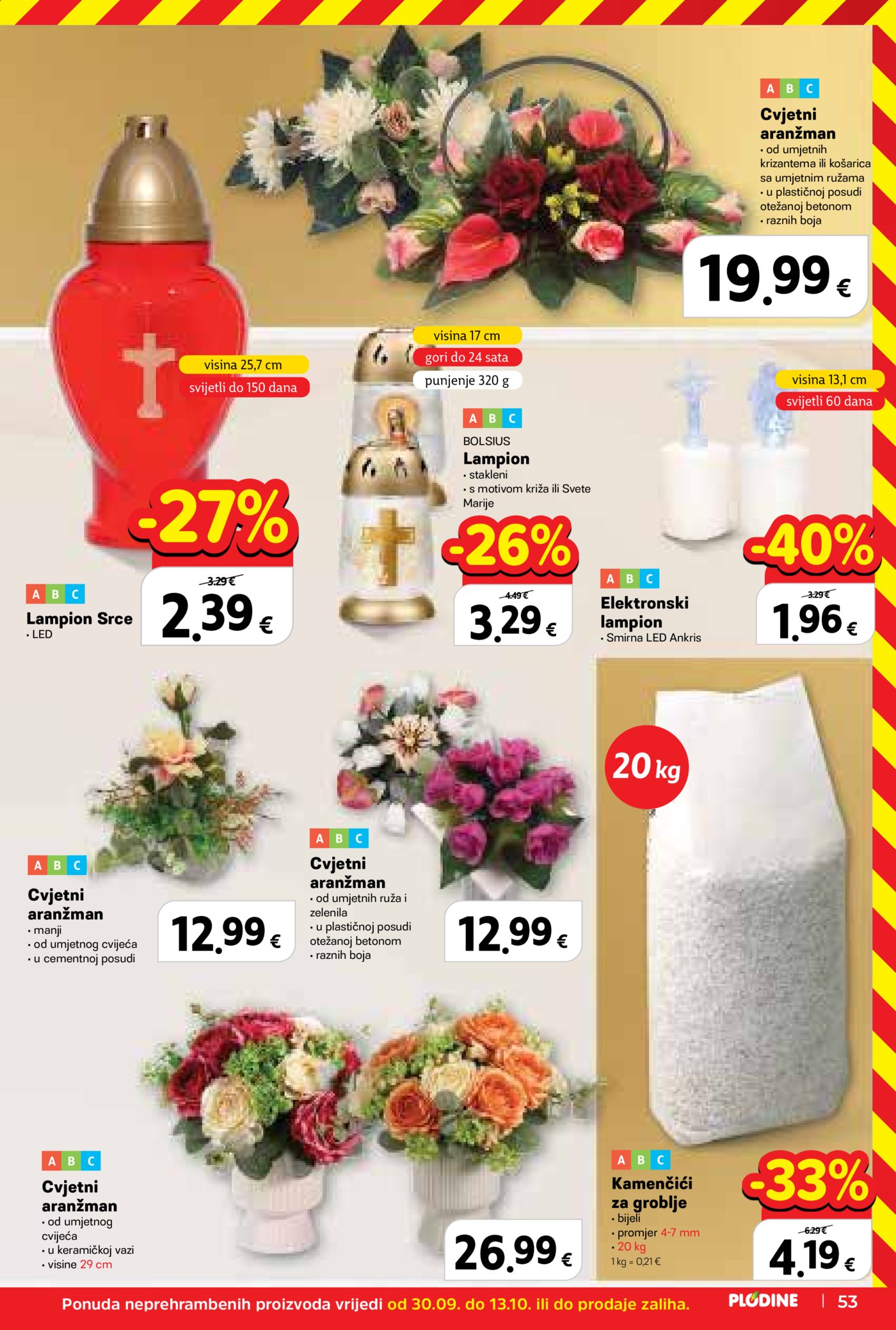 Plodine katalog Akcija 07.10. - 13.10.2026.