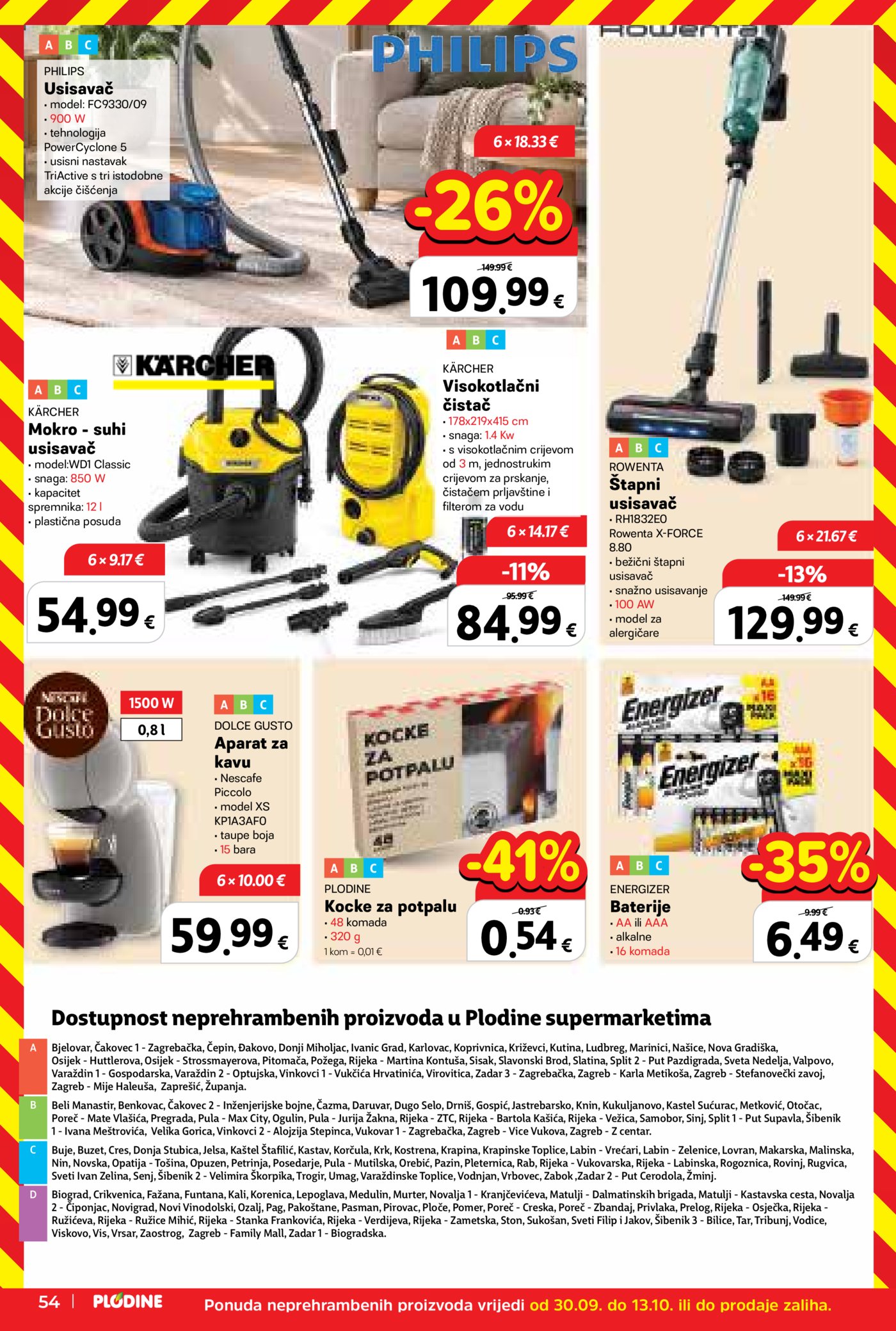 Plodine katalog Akcija 07.10. - 13.10.2026.