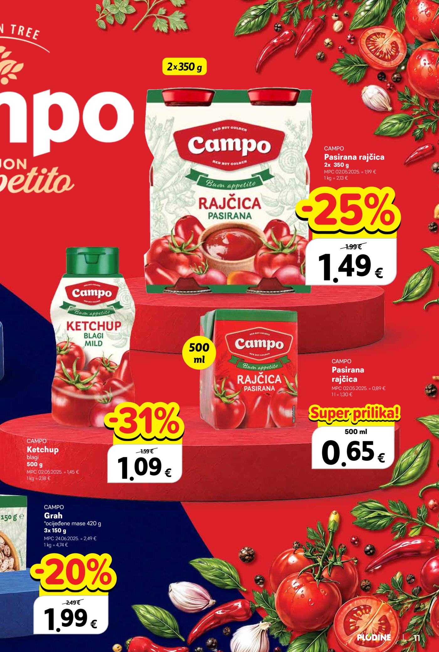 Plodine katalog Akcija 30.09. - 06.10.2026.