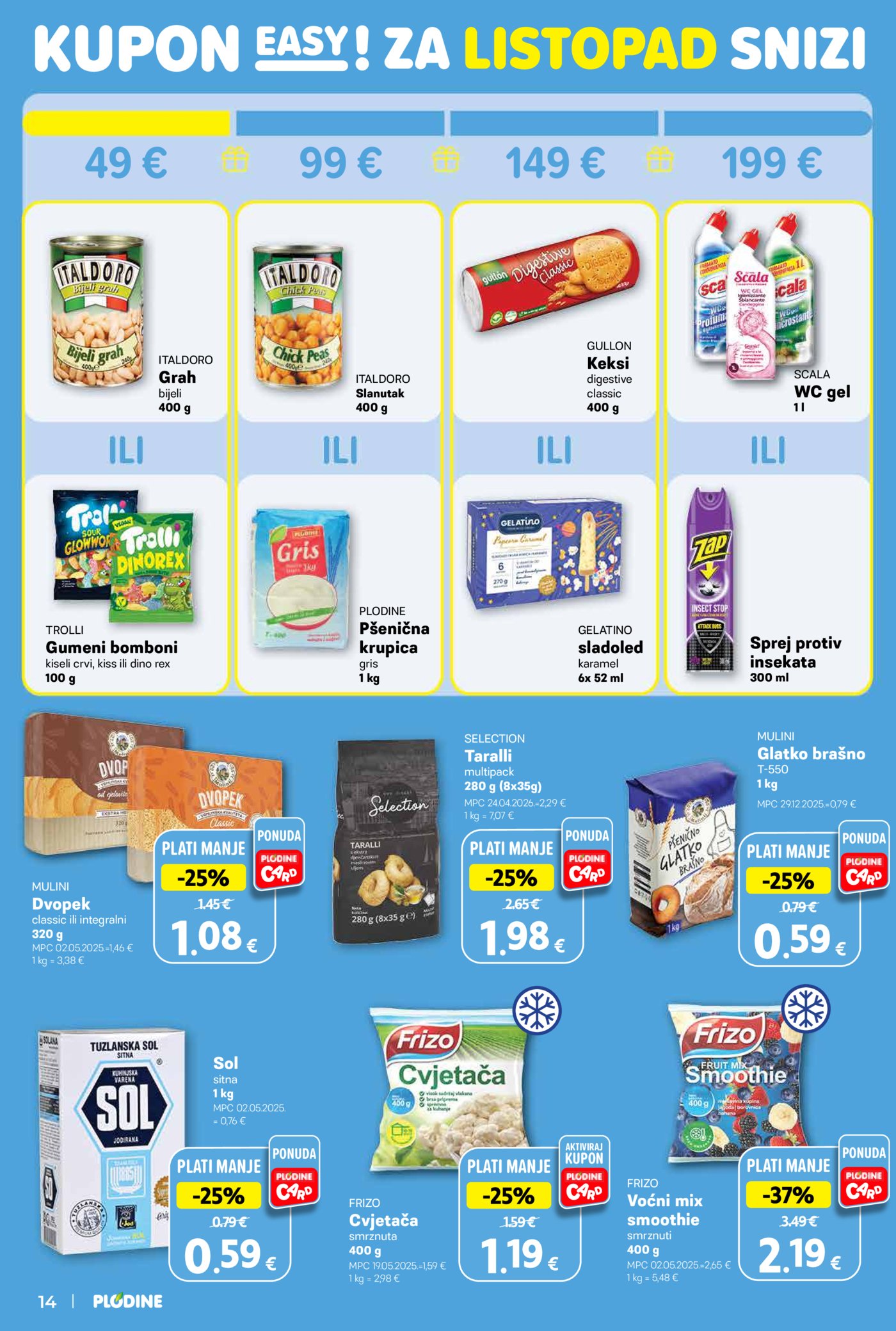 Plodine katalog Akcija 30.09. - 06.10.2026.