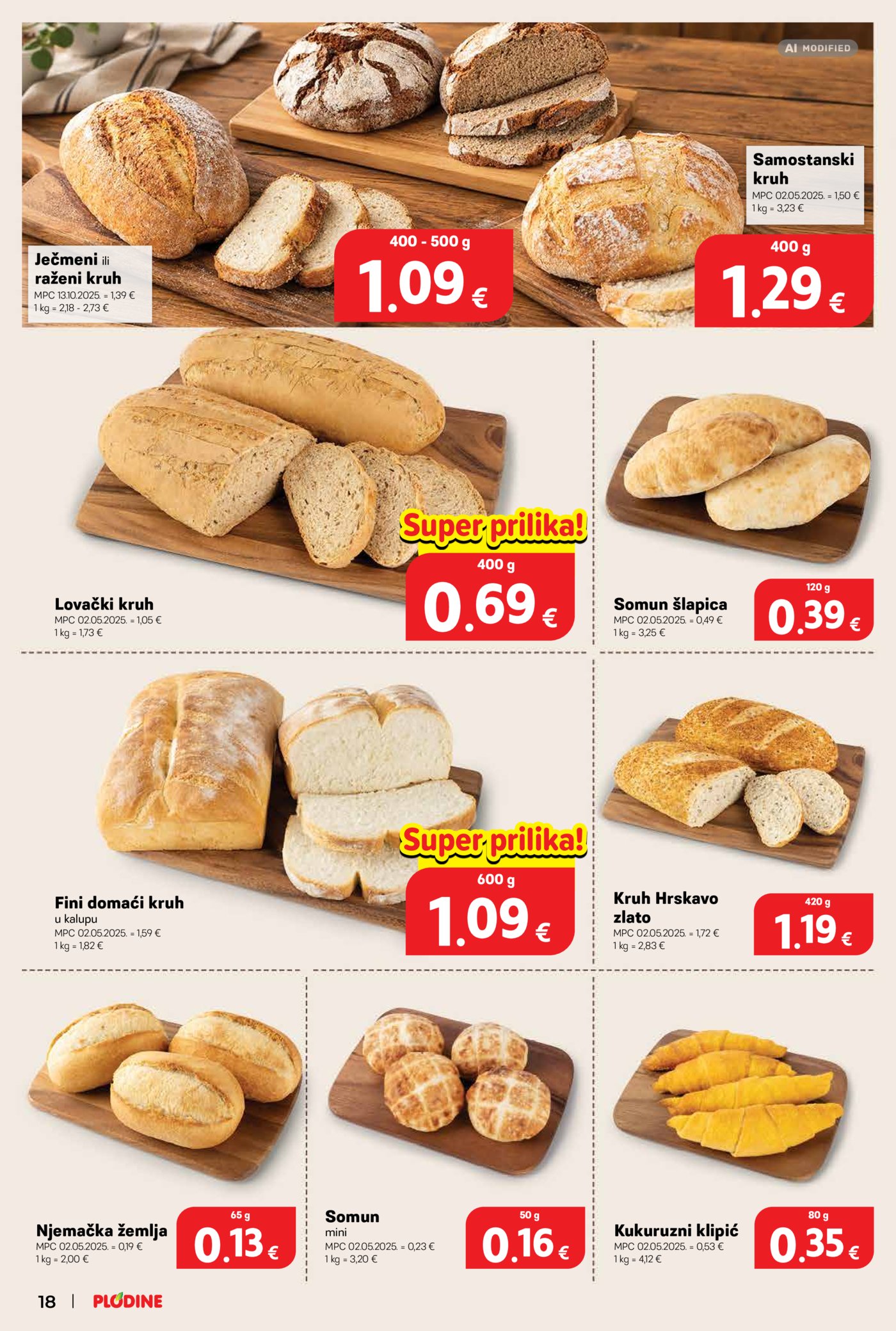 Plodine katalog Akcija 30.09. - 06.10.2026.