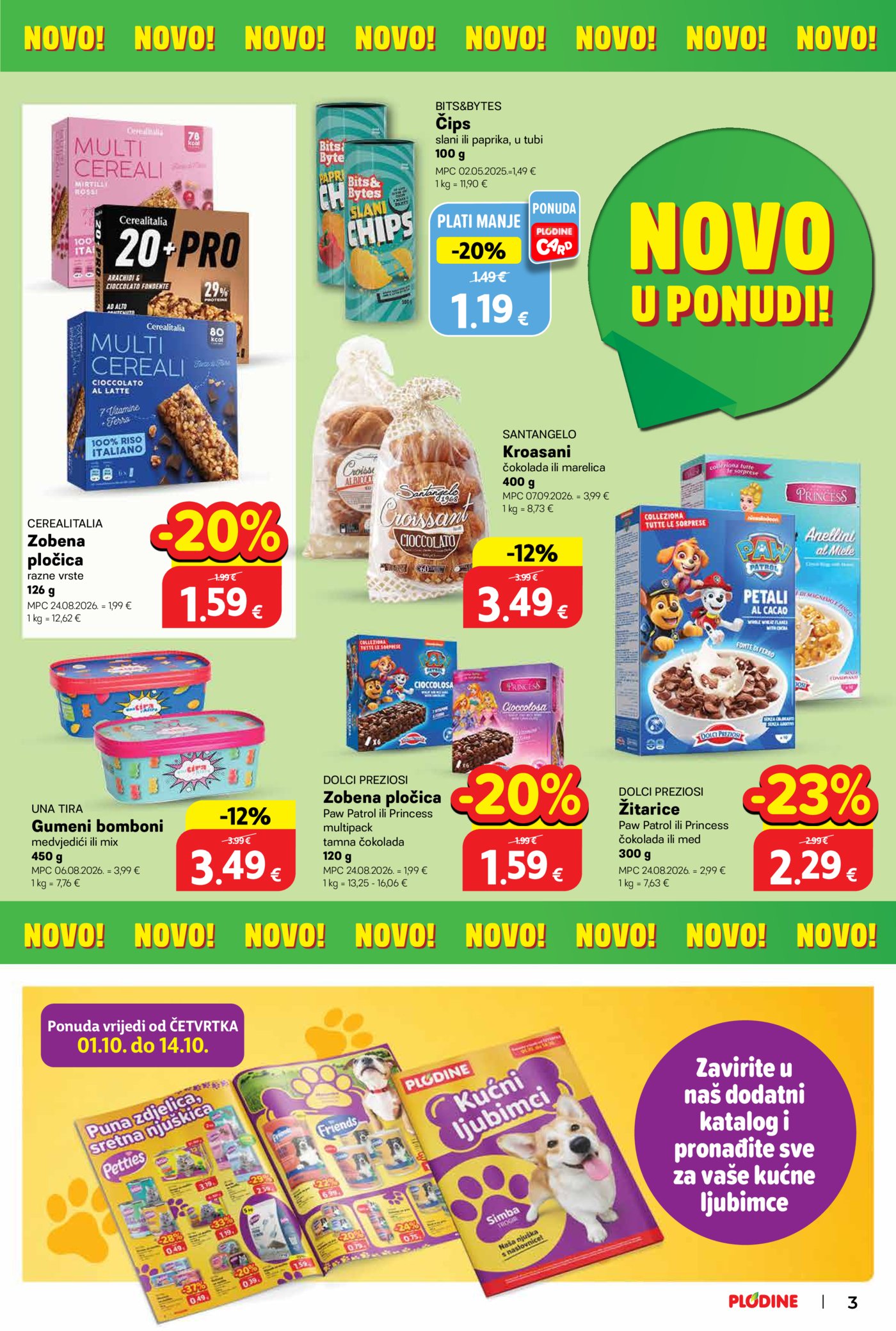 Plodine katalog Akcija 30.09. - 06.10.2026.