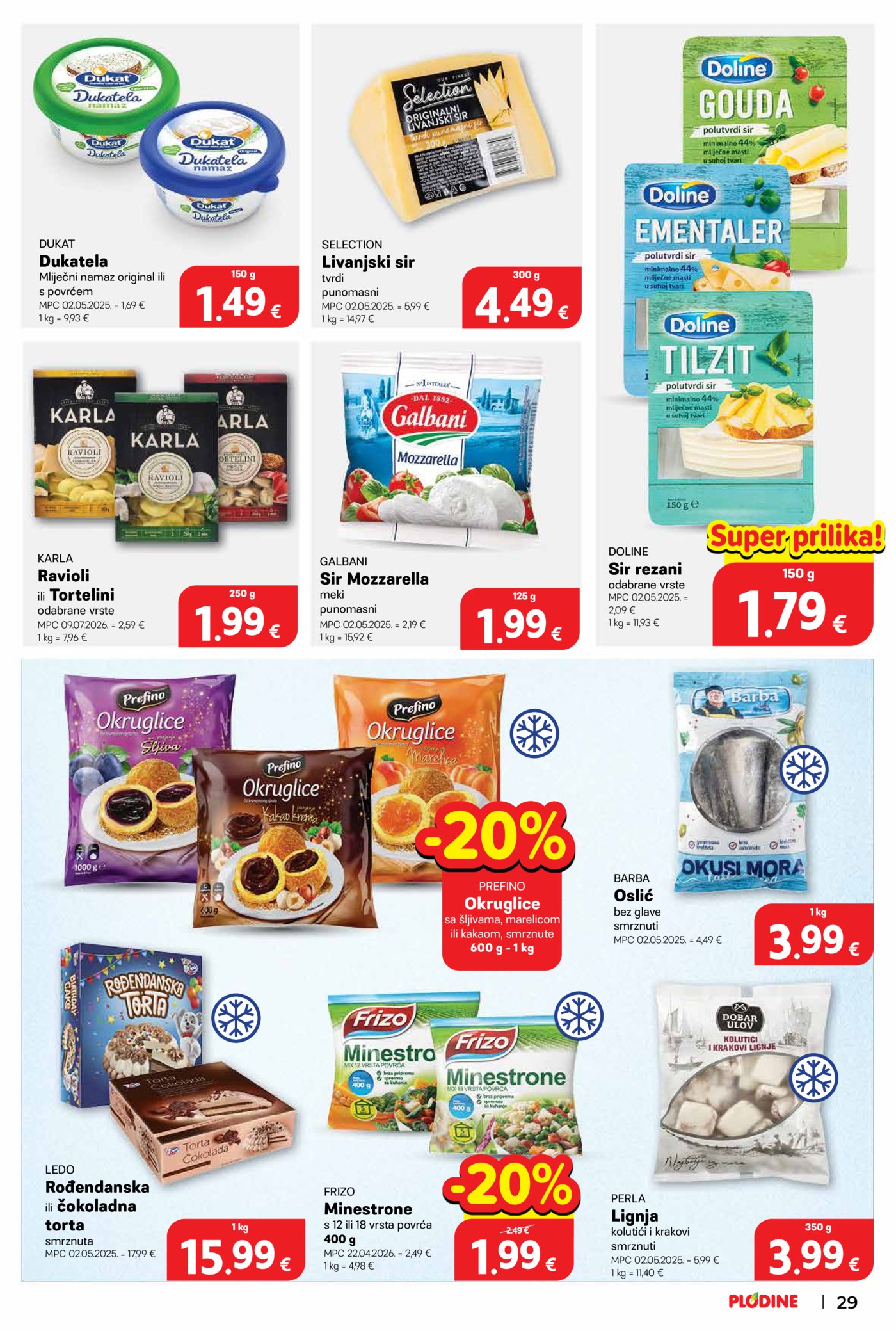 Plodine katalog Akcija 30.09. - 06.10.2026.
