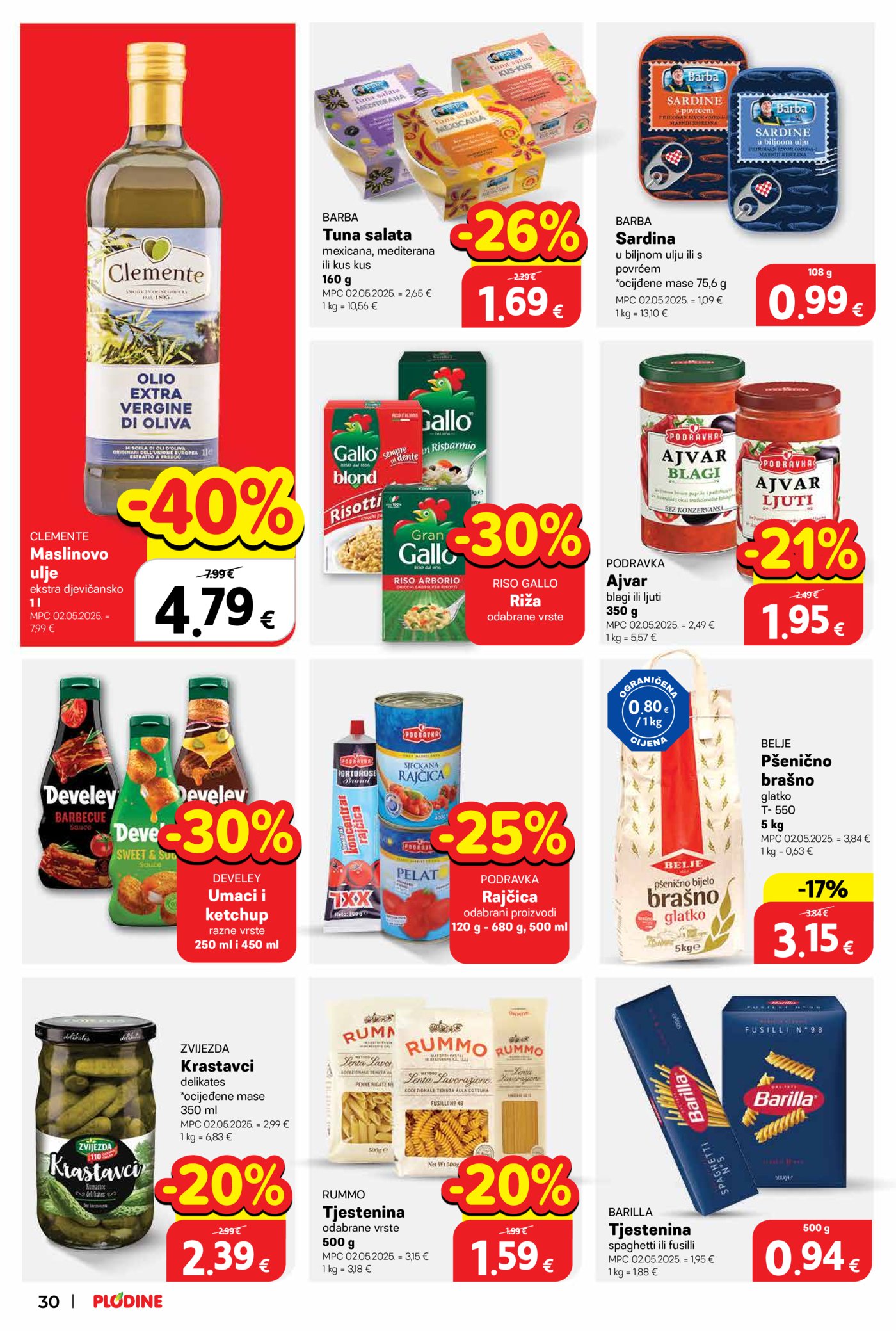 Plodine katalog Akcija 30.09. - 06.10.2026.