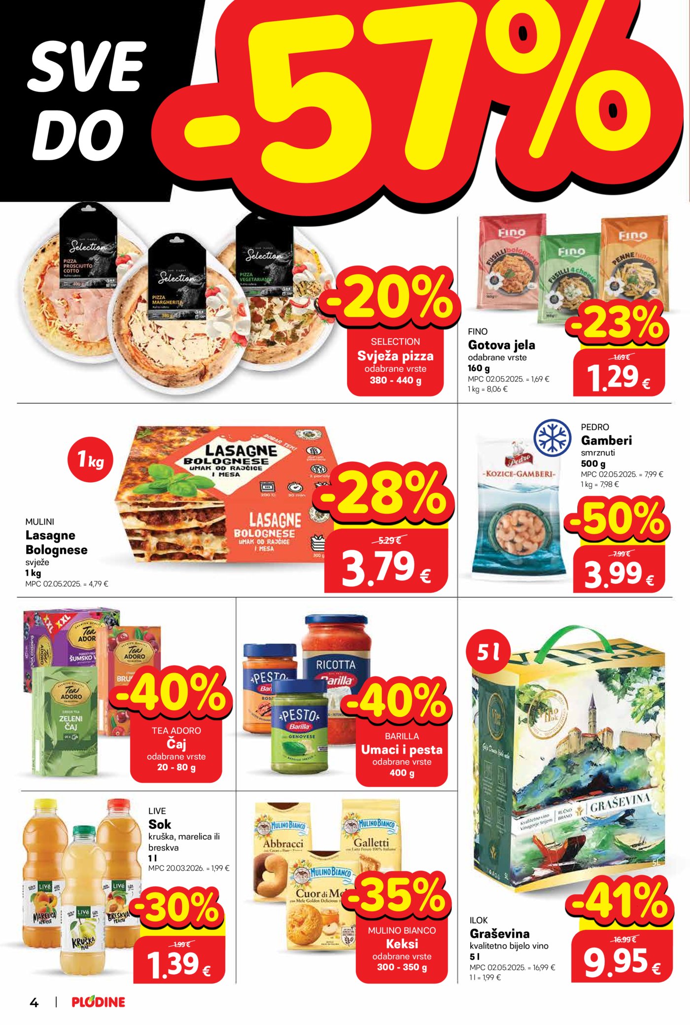 Plodine katalog Akcija 30.09. - 06.10.2026.