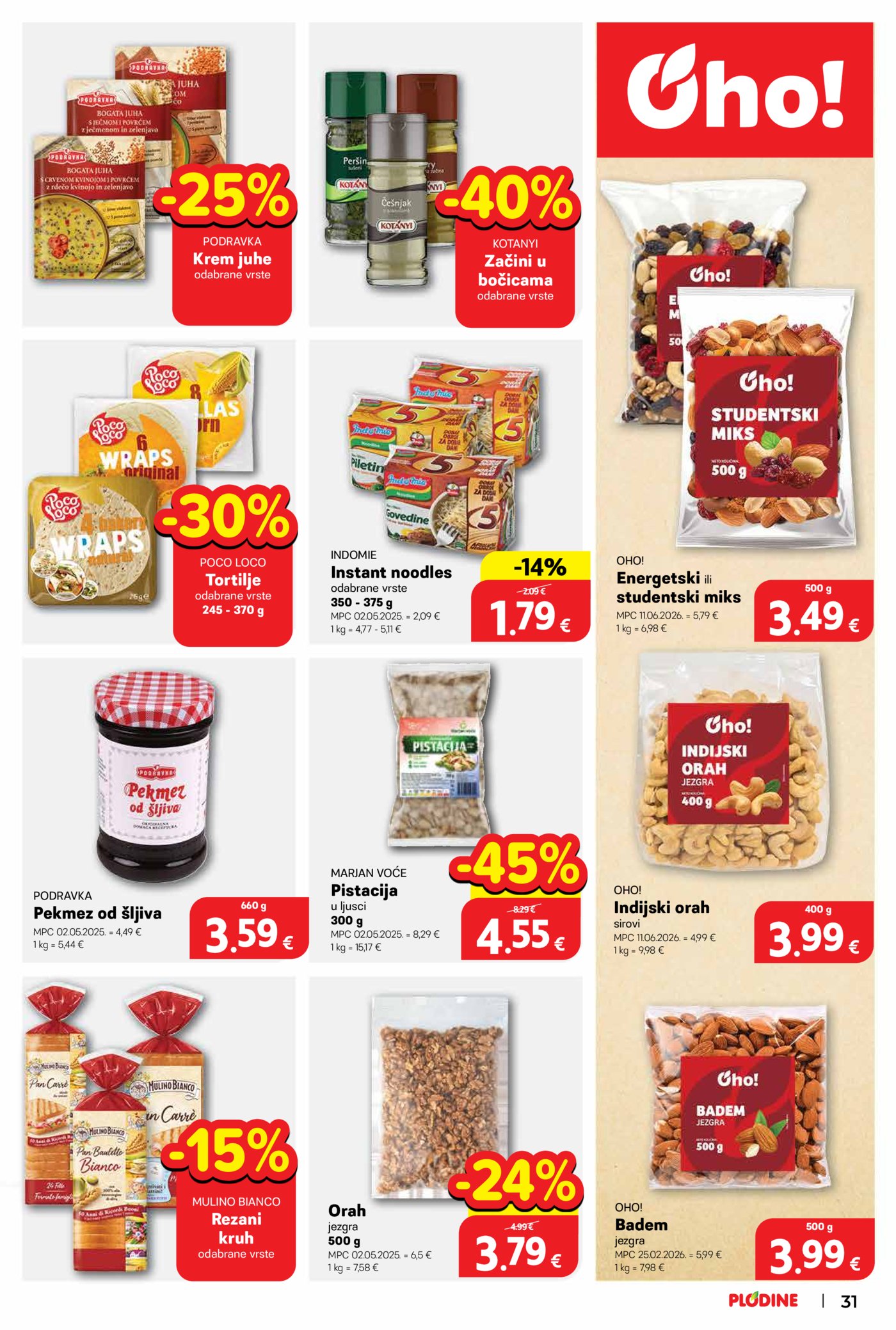 Plodine katalog Akcija 30.09. - 06.10.2026.