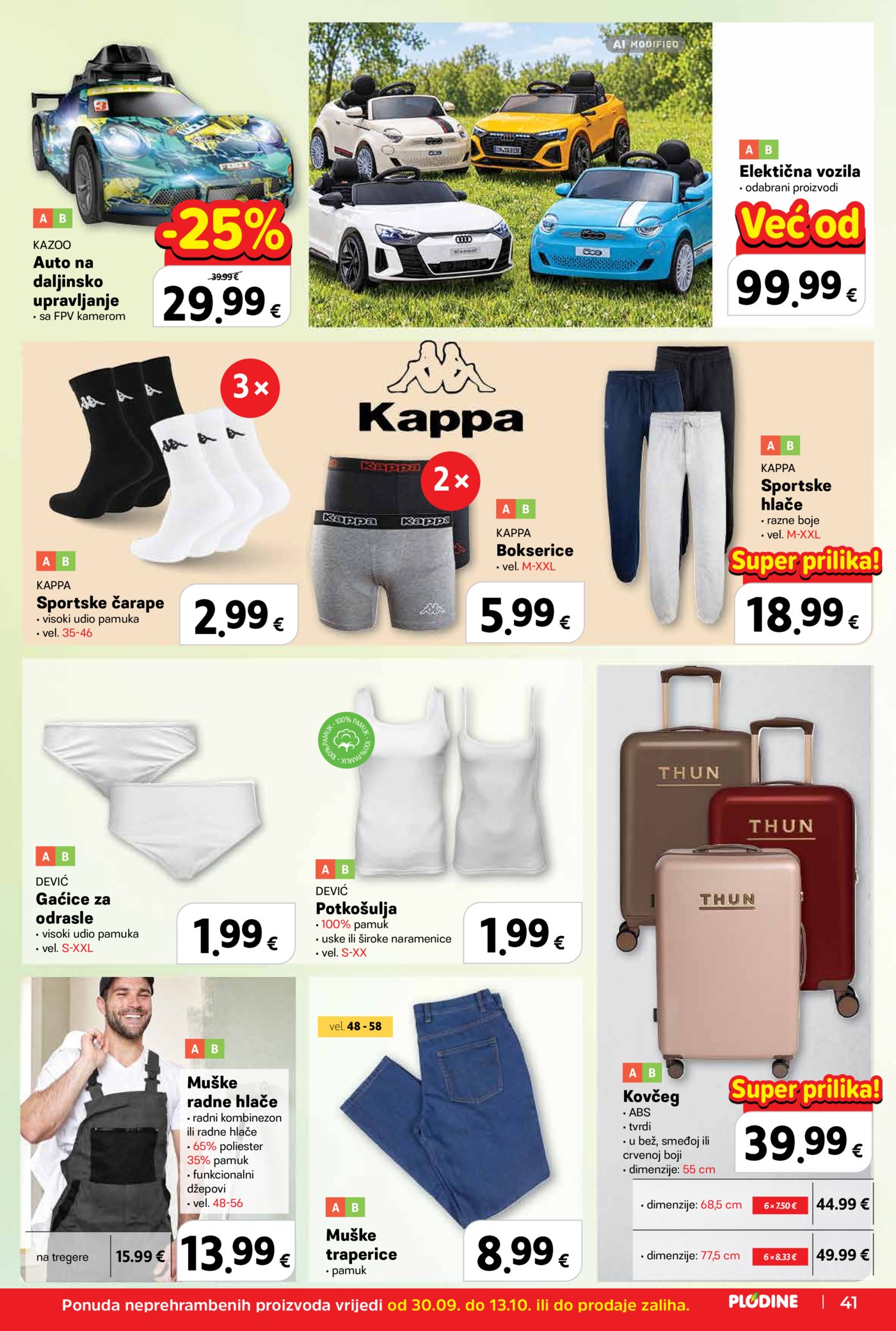 Plodine katalog Akcija 30.09. - 06.10.2026.