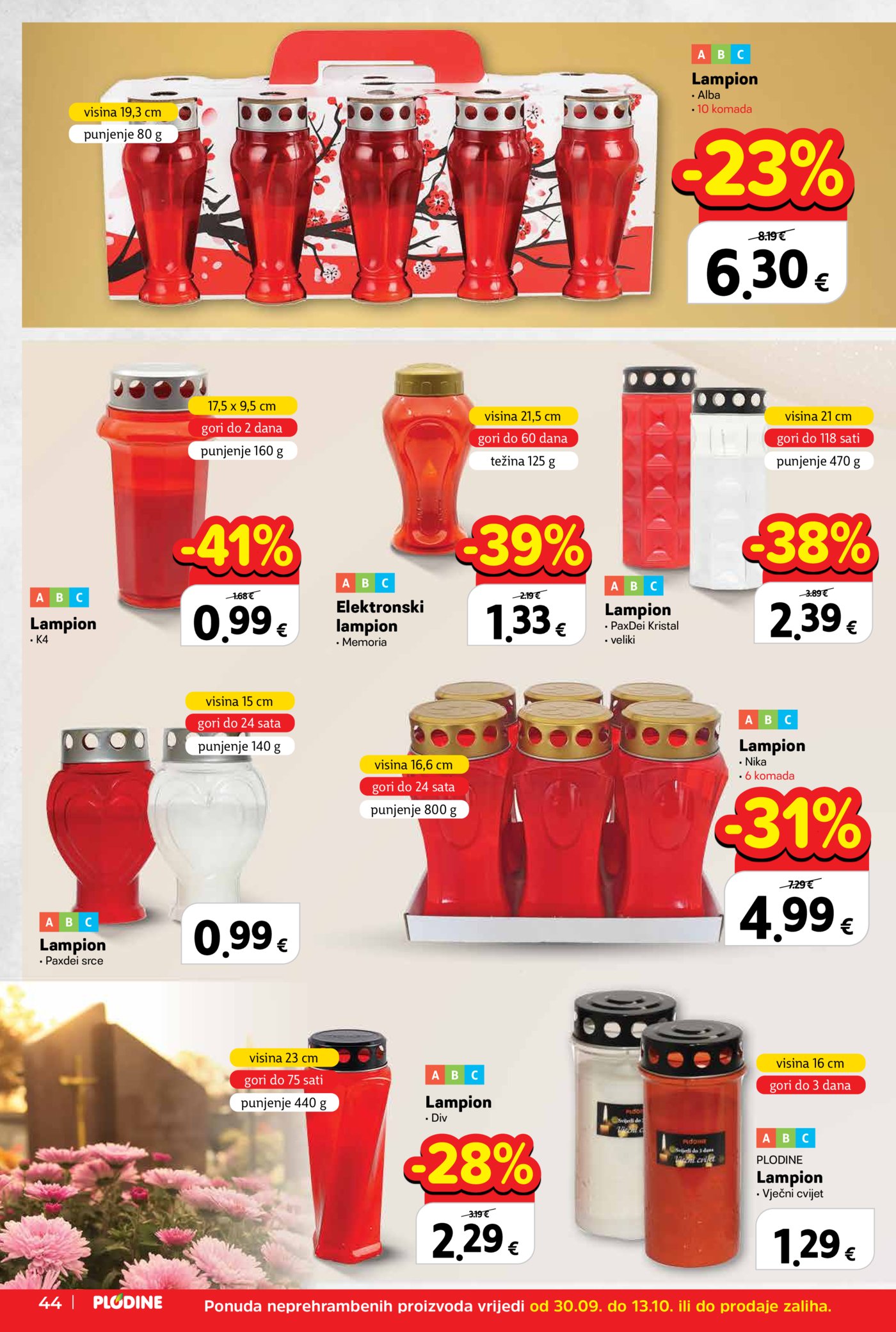 Plodine katalog Akcija 30.09. - 06.10.2026.