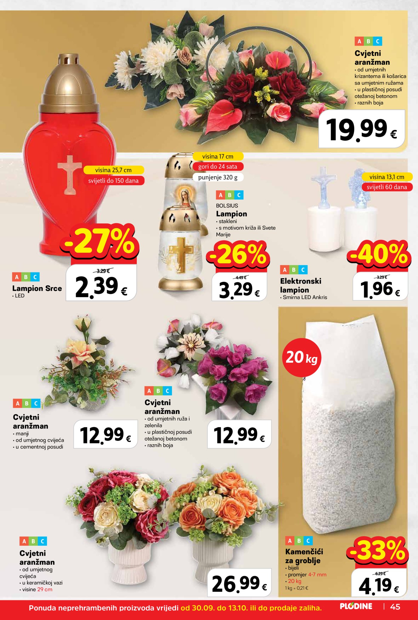 Plodine katalog Akcija 30.09. - 06.10.2026.