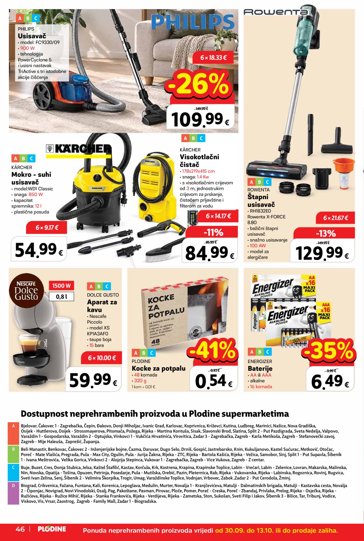 Plodine katalog Akcija 30.09. - 06.10.2026.