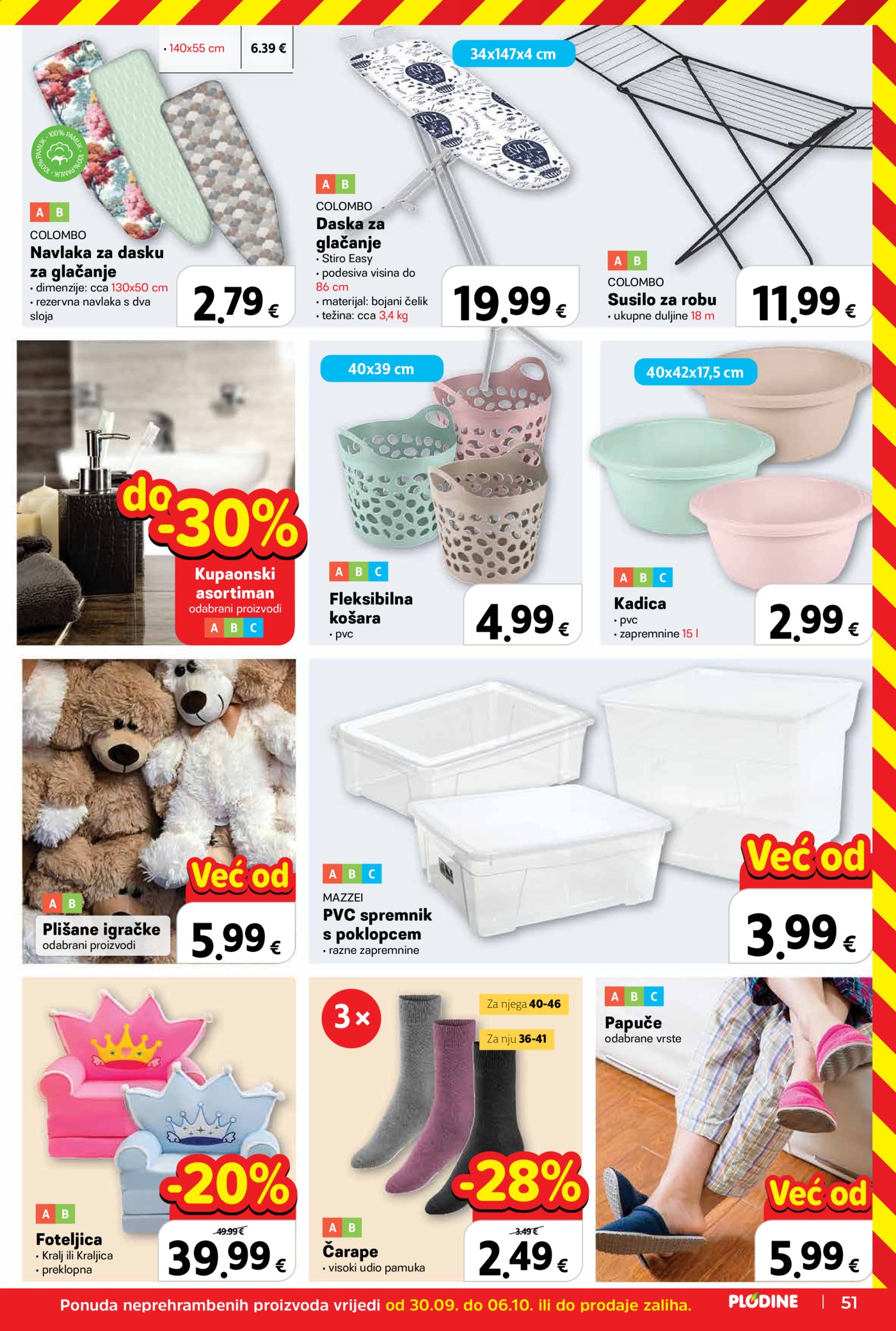 Plodine katalog Akcija 30.09. - 06.10.2026.