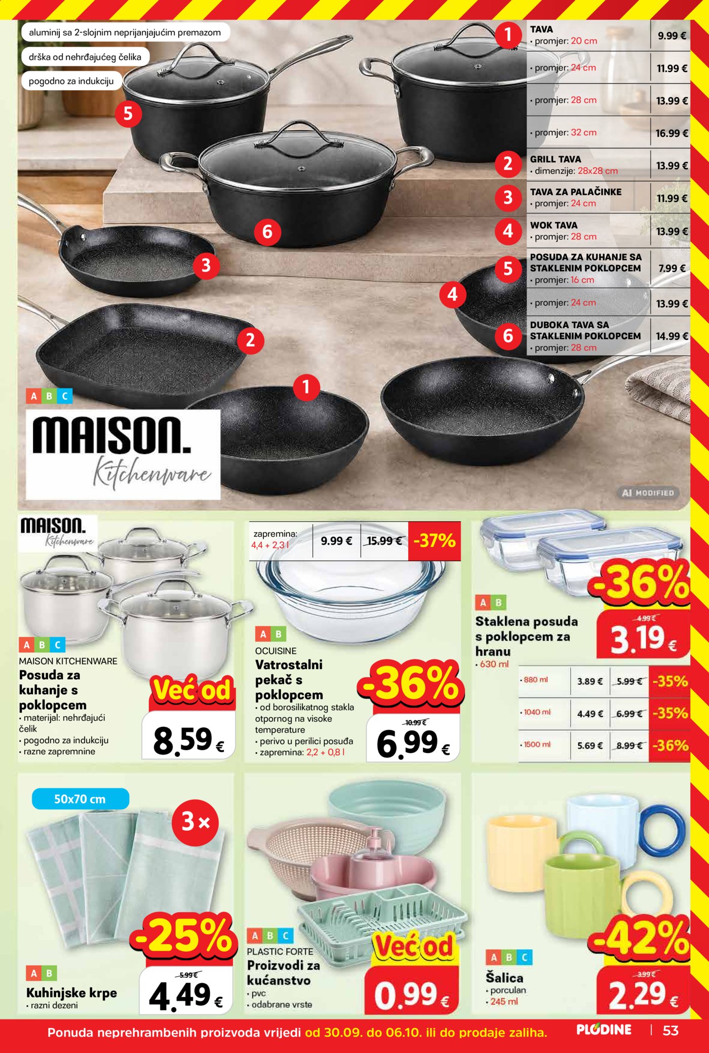 Plodine katalog Akcija 30.09. - 06.10.2026.
