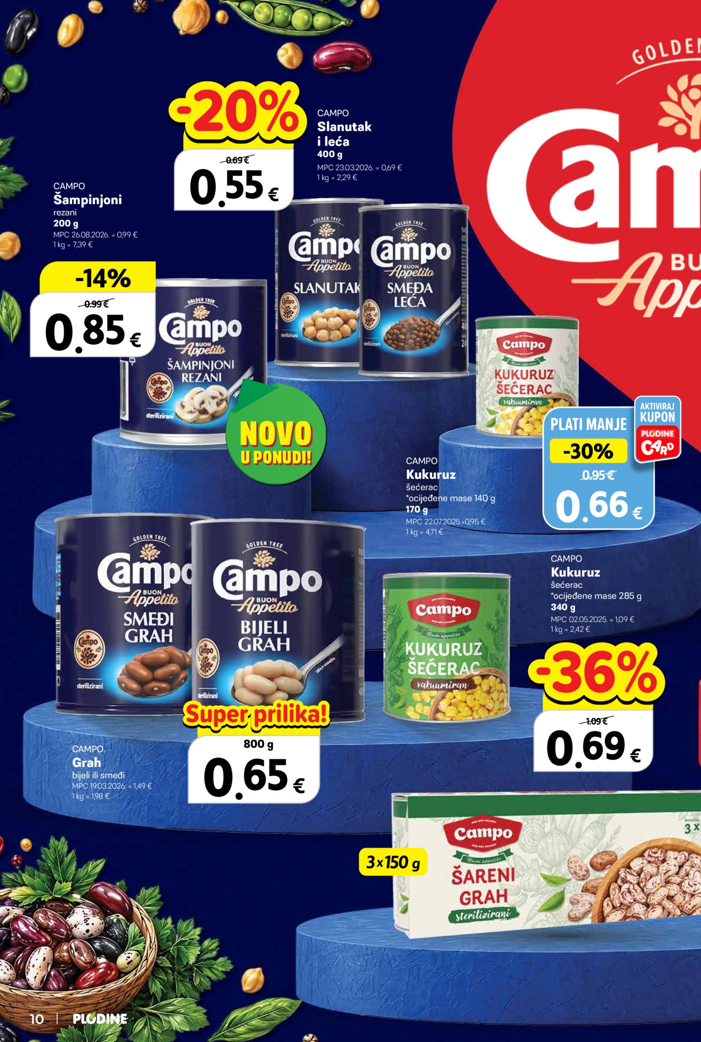Plodine katalog Akcija 30.09. - 06.10.2026.