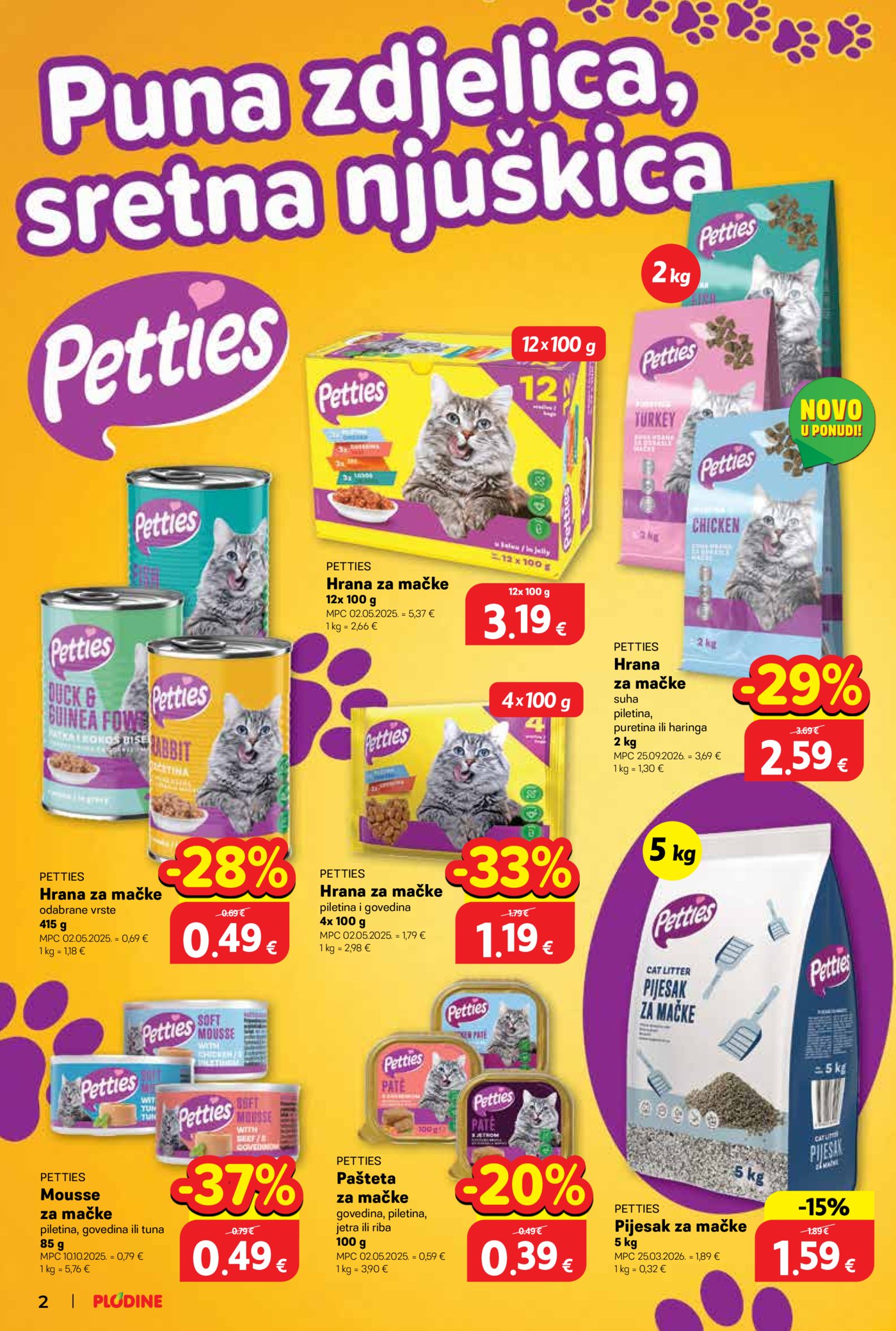 Plodine katalog Kućni ljubimci 01.10. - 14.10.2026.