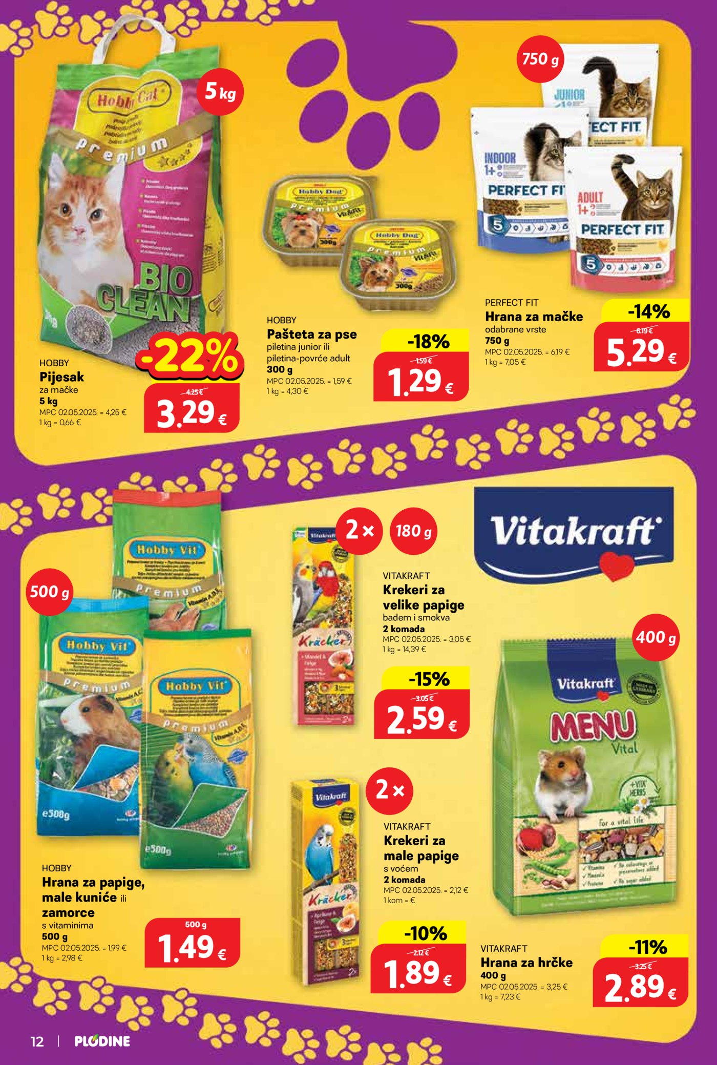 Plodine katalog Kućni ljubimci 01.10. - 14.10.2026.