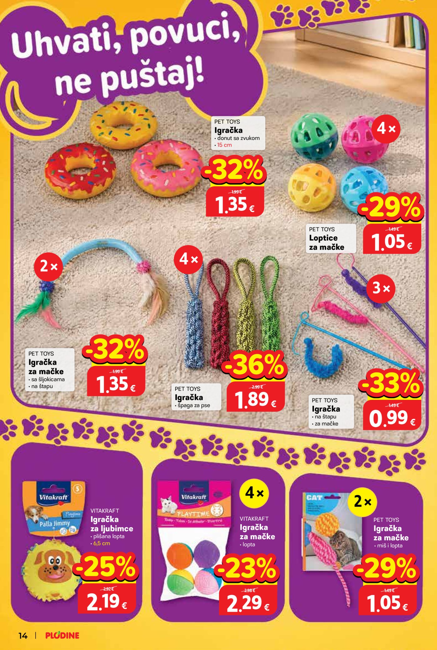 Plodine katalog Kućni ljubimci 01.10. - 14.10.2026.