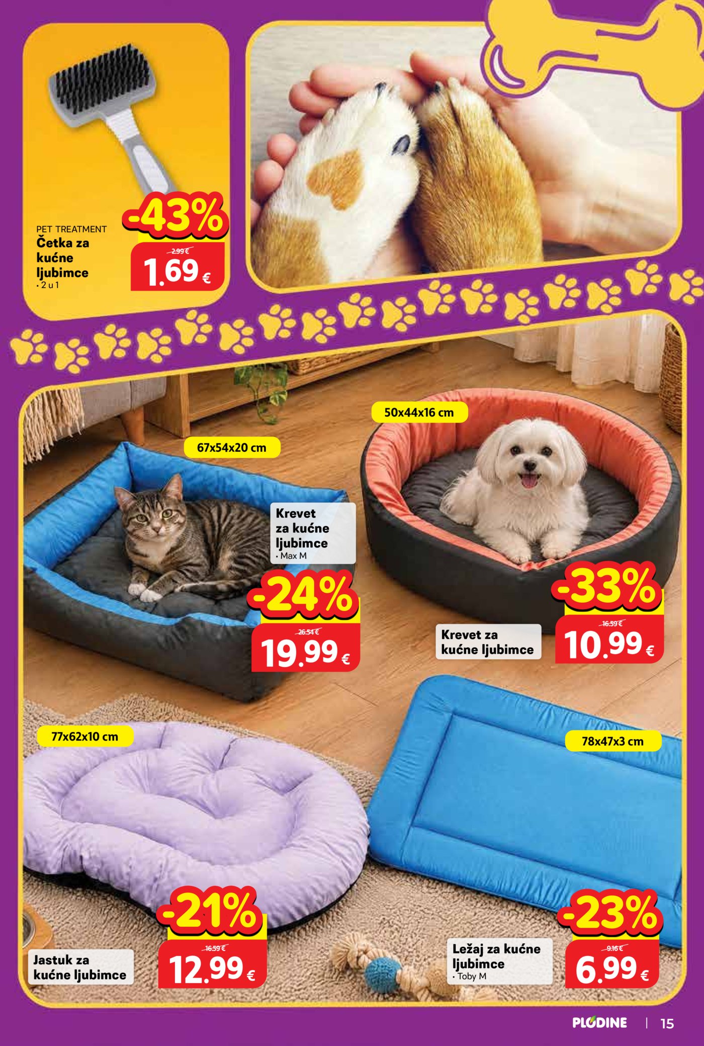 Plodine katalog Kućni ljubimci 01.10. - 14.10.2026.
