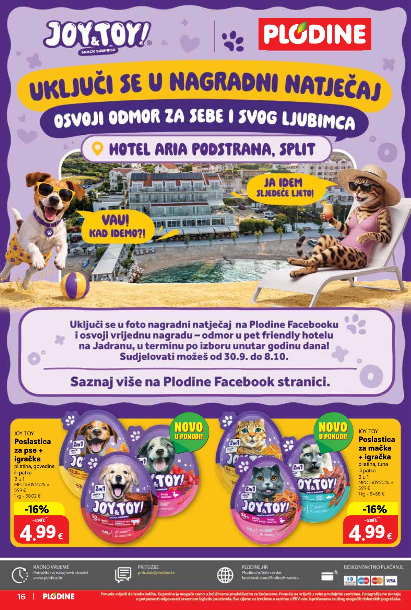 Plodine katalog Kućni ljubimci 01.10. - 14.10.2026.