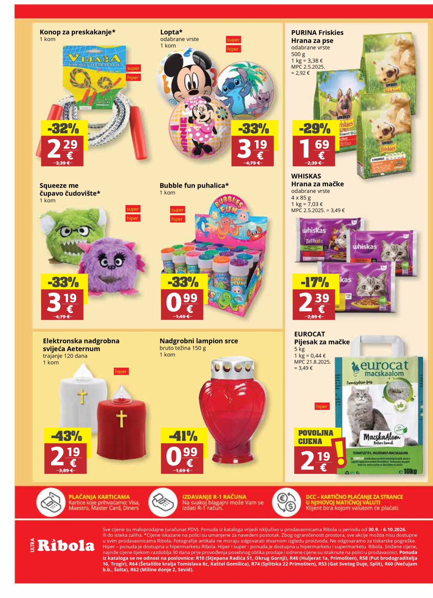Ribola katalog Akcija 30.09.-06.10.2026.