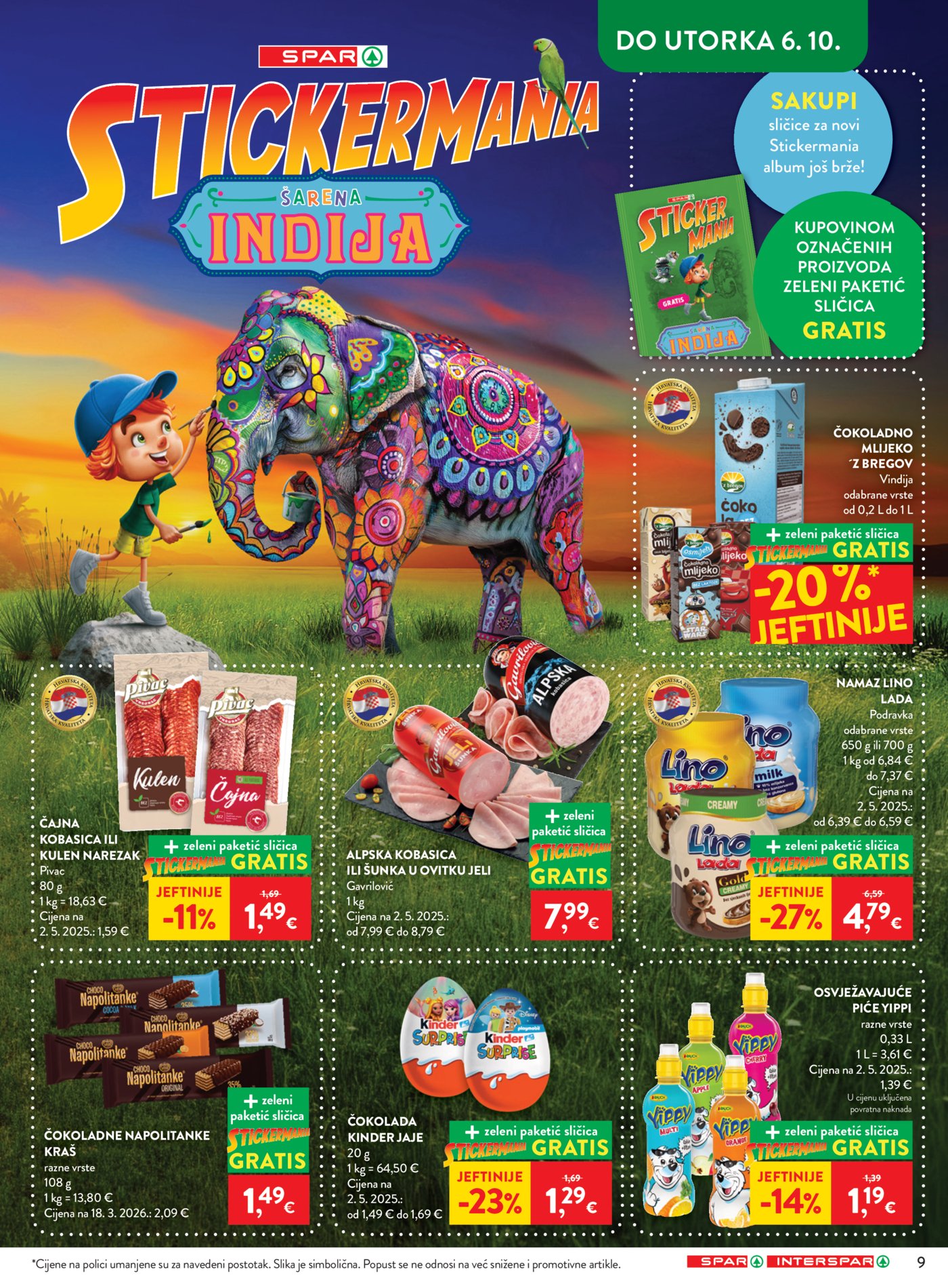SPAR INTERSPAR katalog Akcija 30.09. - 06.10.2026.