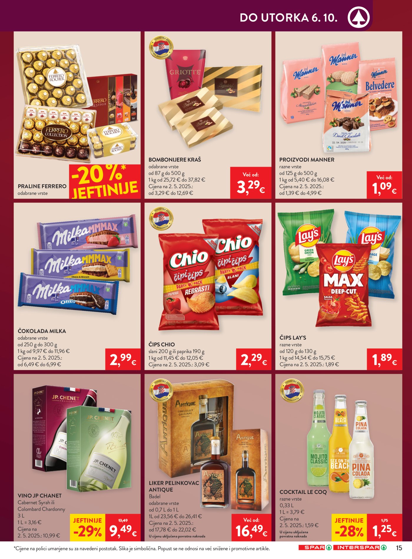 SPAR INTERSPAR katalog Akcija 30.09. - 06.10.2026.