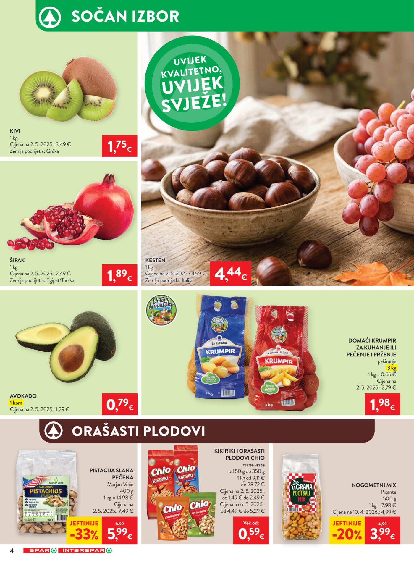 SPAR INTERSPAR katalog Akcija 30.09. - 06.10.2026.