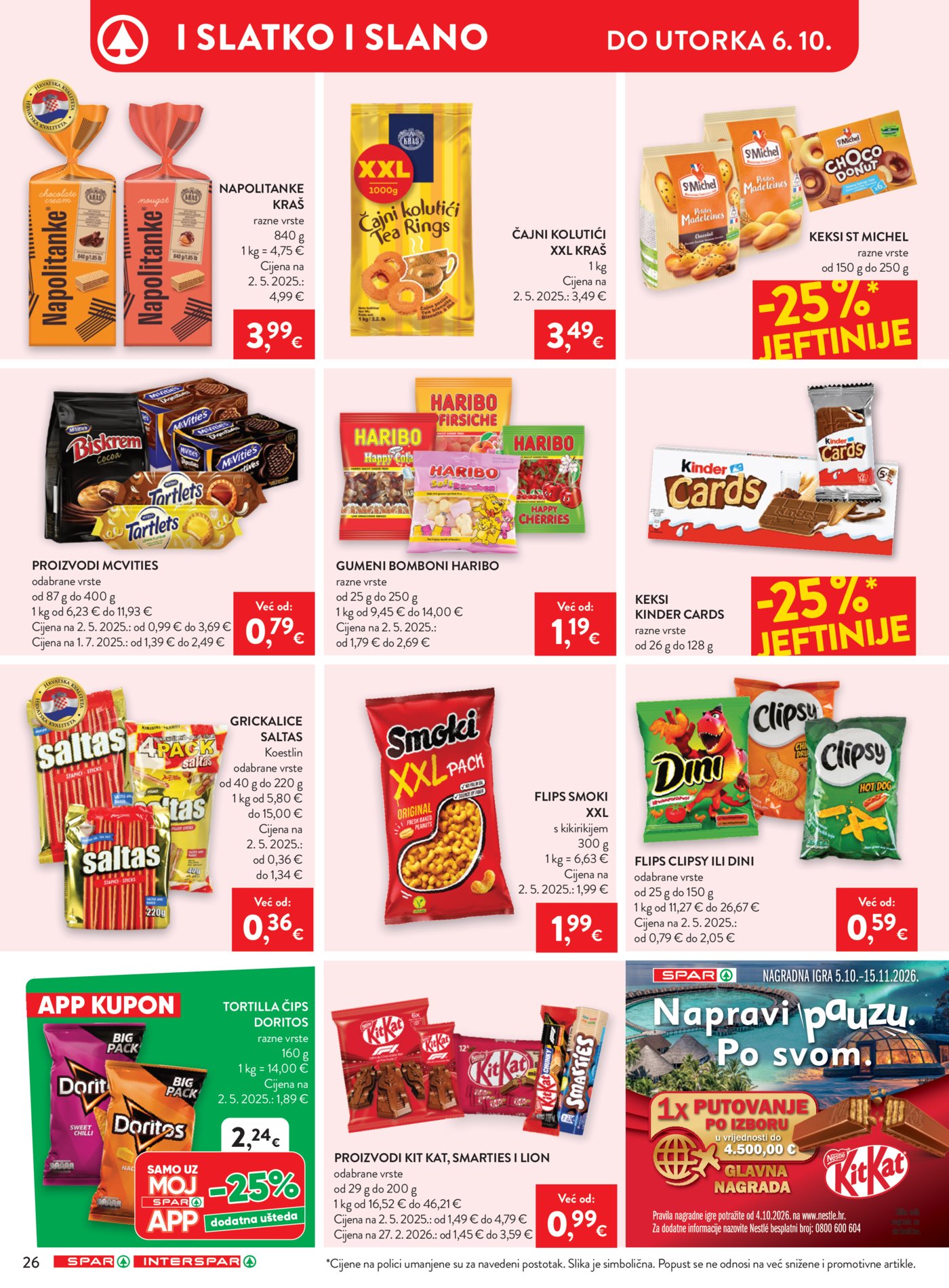 SPAR INTERSPAR katalog Akcija 30.09. - 06.10.2026.