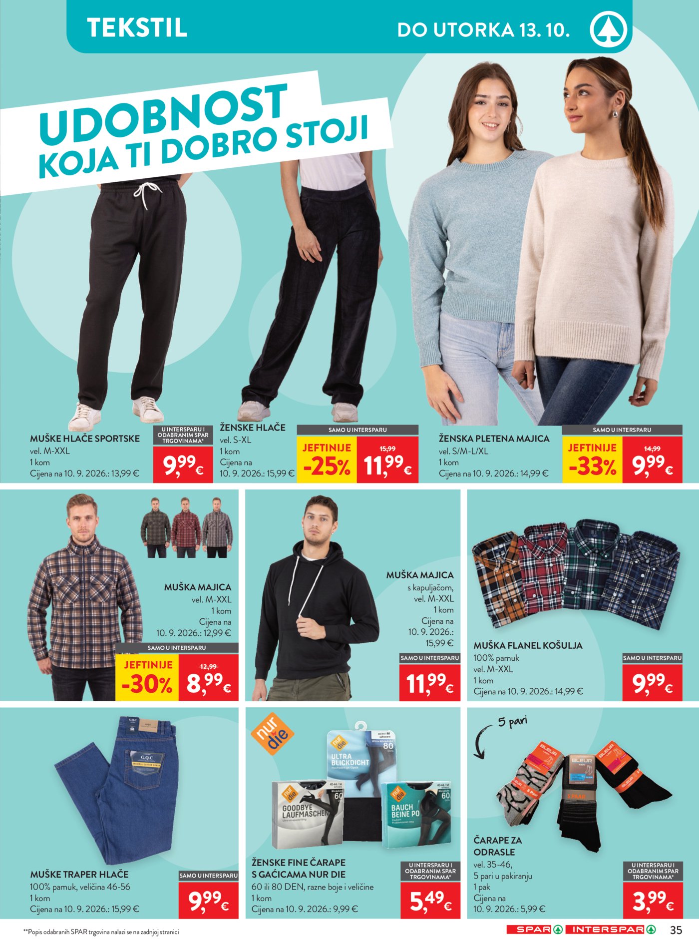 SPAR INTERSPAR katalog Akcija 30.09. - 06.10.2026.