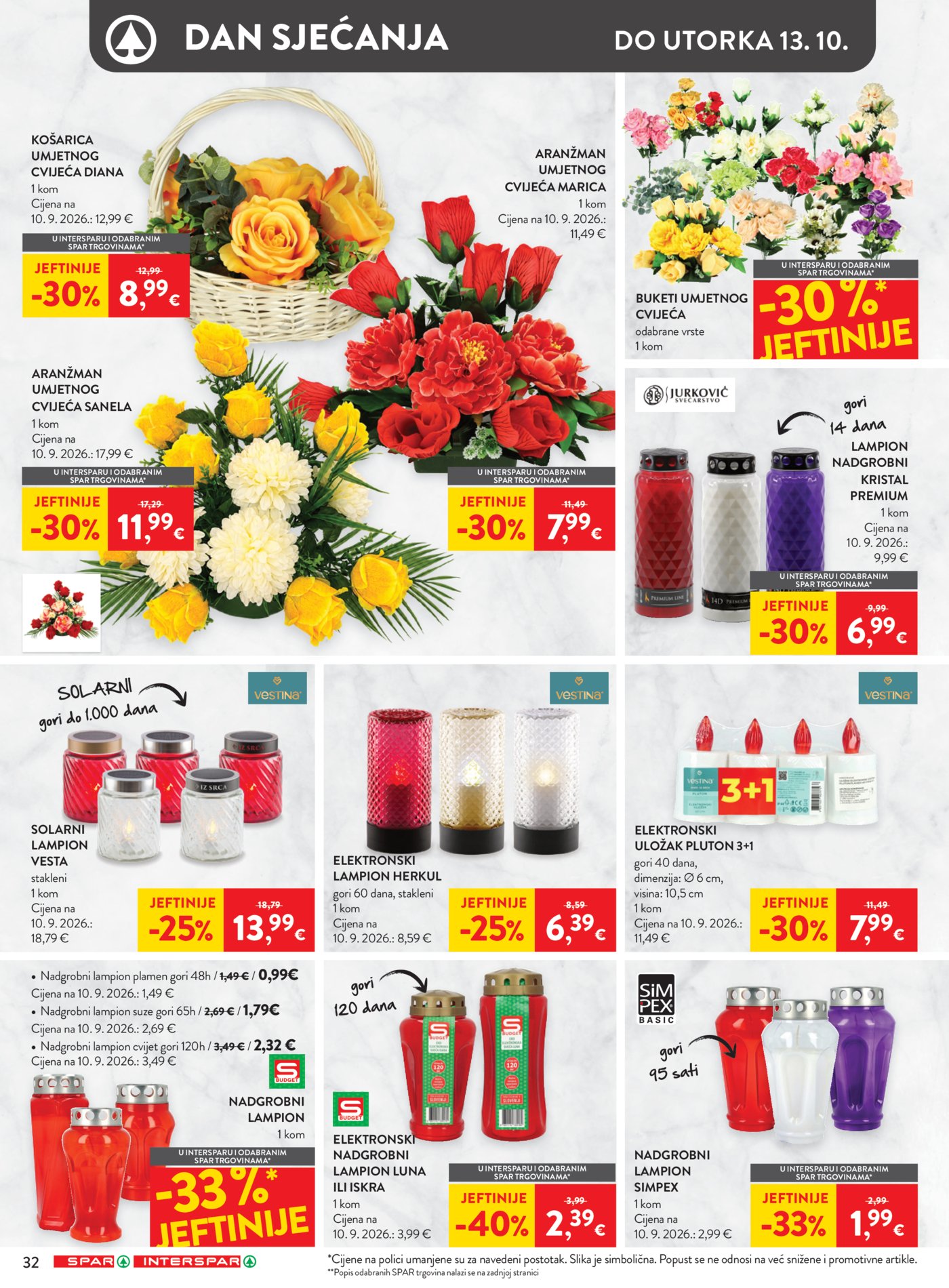 SPAR INTERSPAR katalog Akcija 30.09. - 06.10.2026.
