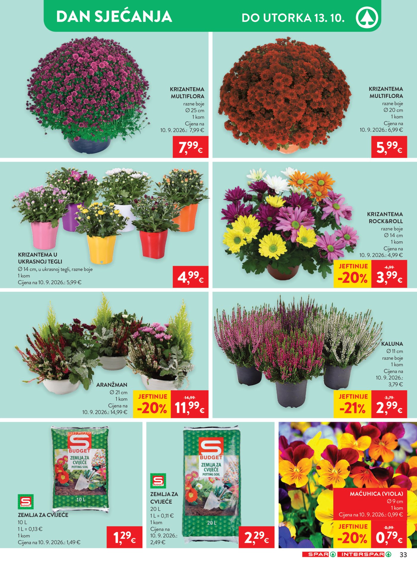 SPAR INTERSPAR katalog Akcija 30.09. - 06.10.2026.